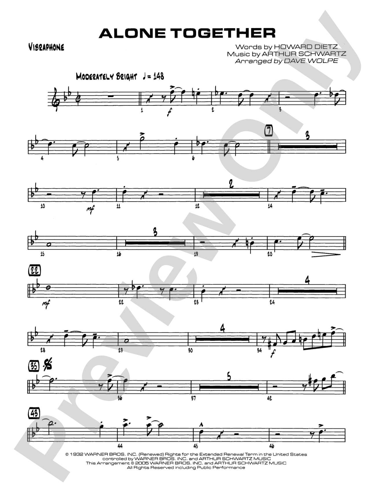 Alone Together: Vibraphone