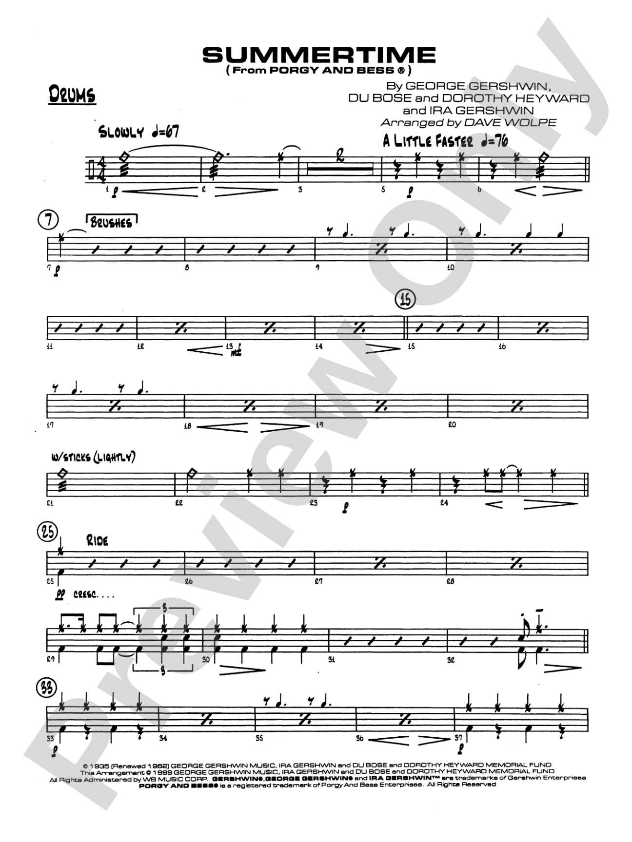 Summertime: Drums