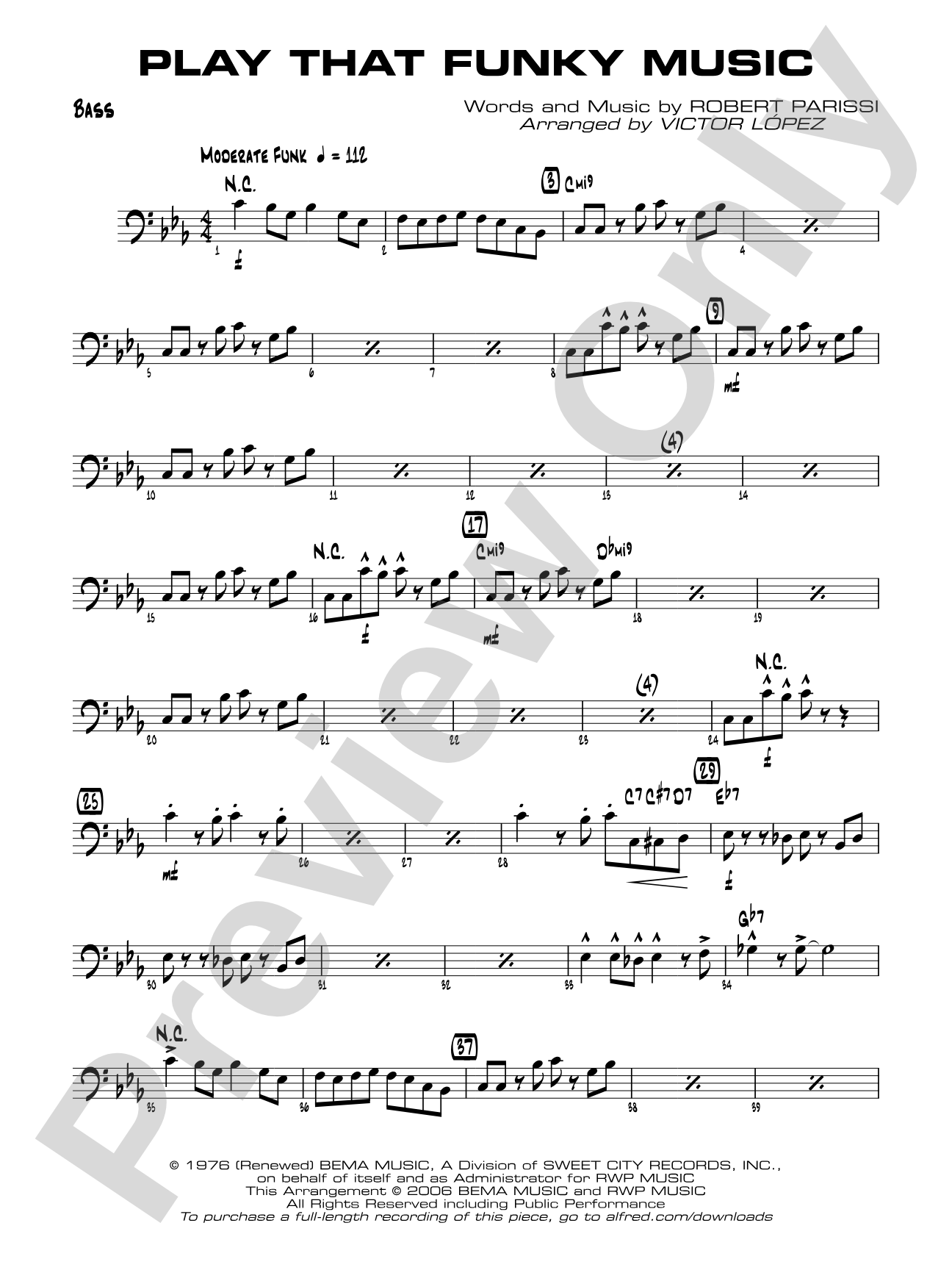 Play That Funky Music: String Bass