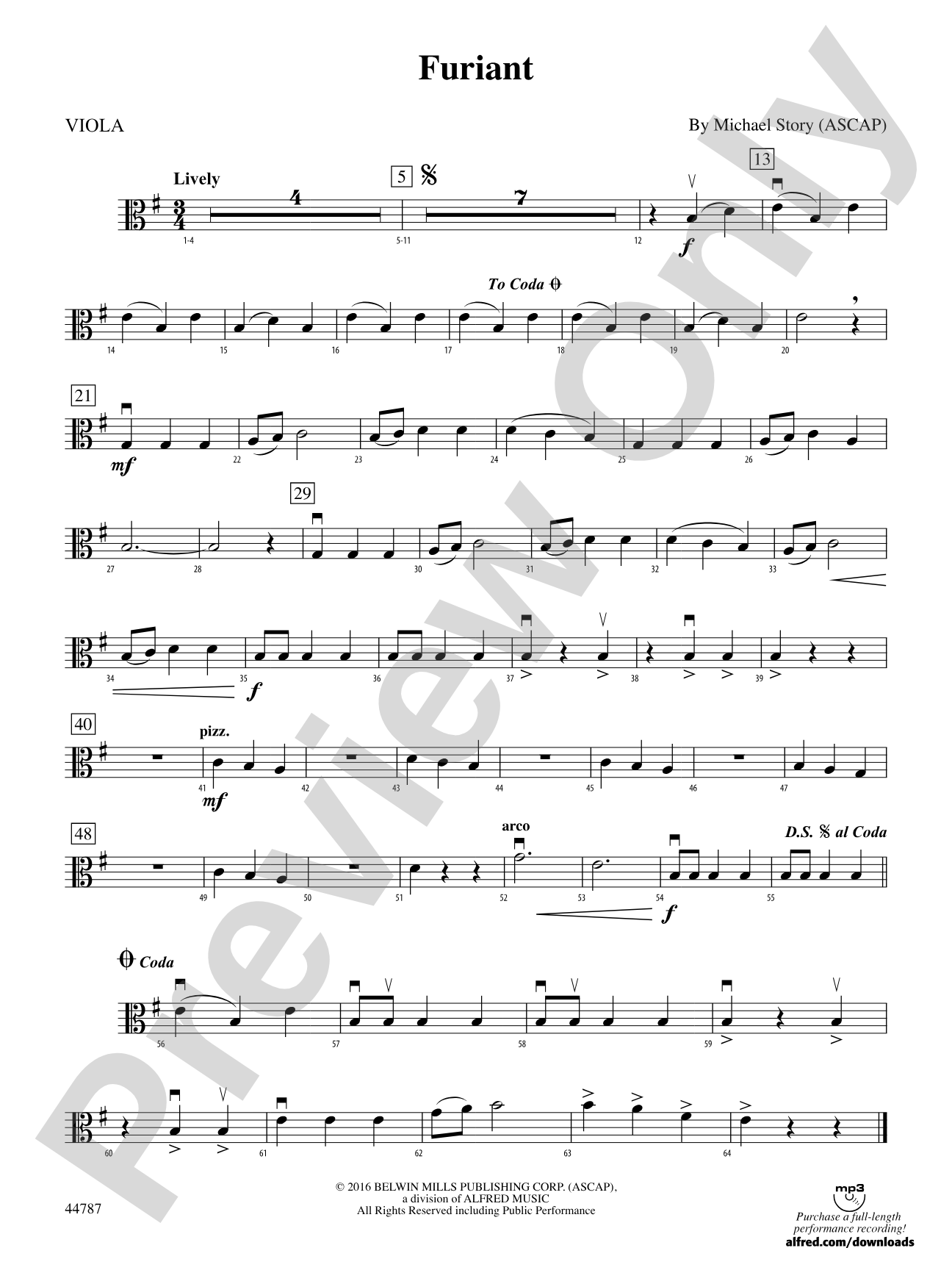 Furiant: Viola