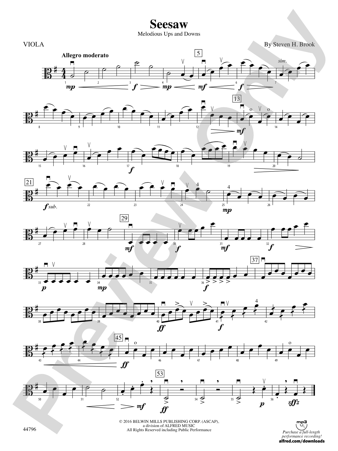 Seesaw: Viola