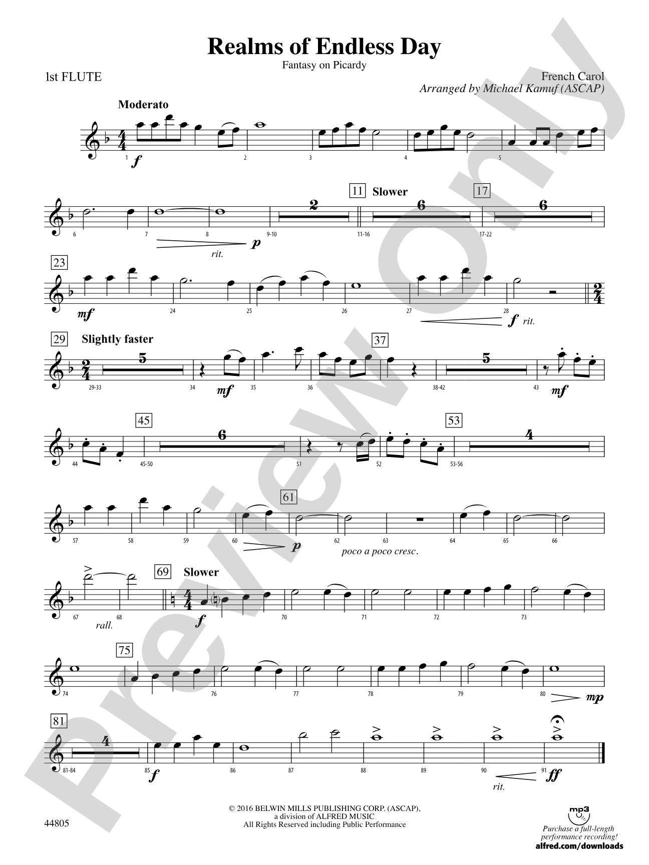 Realms of Endless Day: Flute
