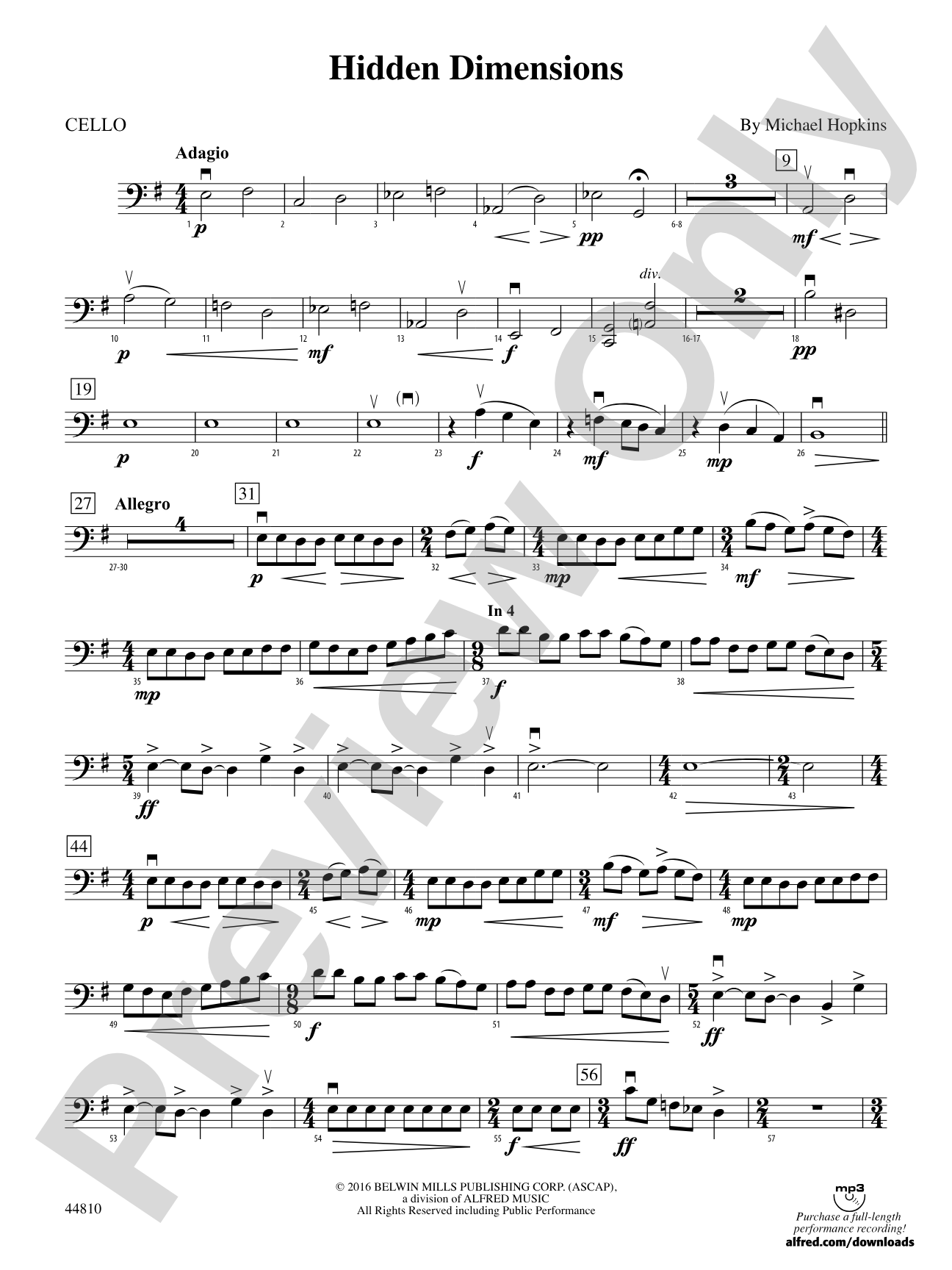 Hidden Dimensions: Cello
