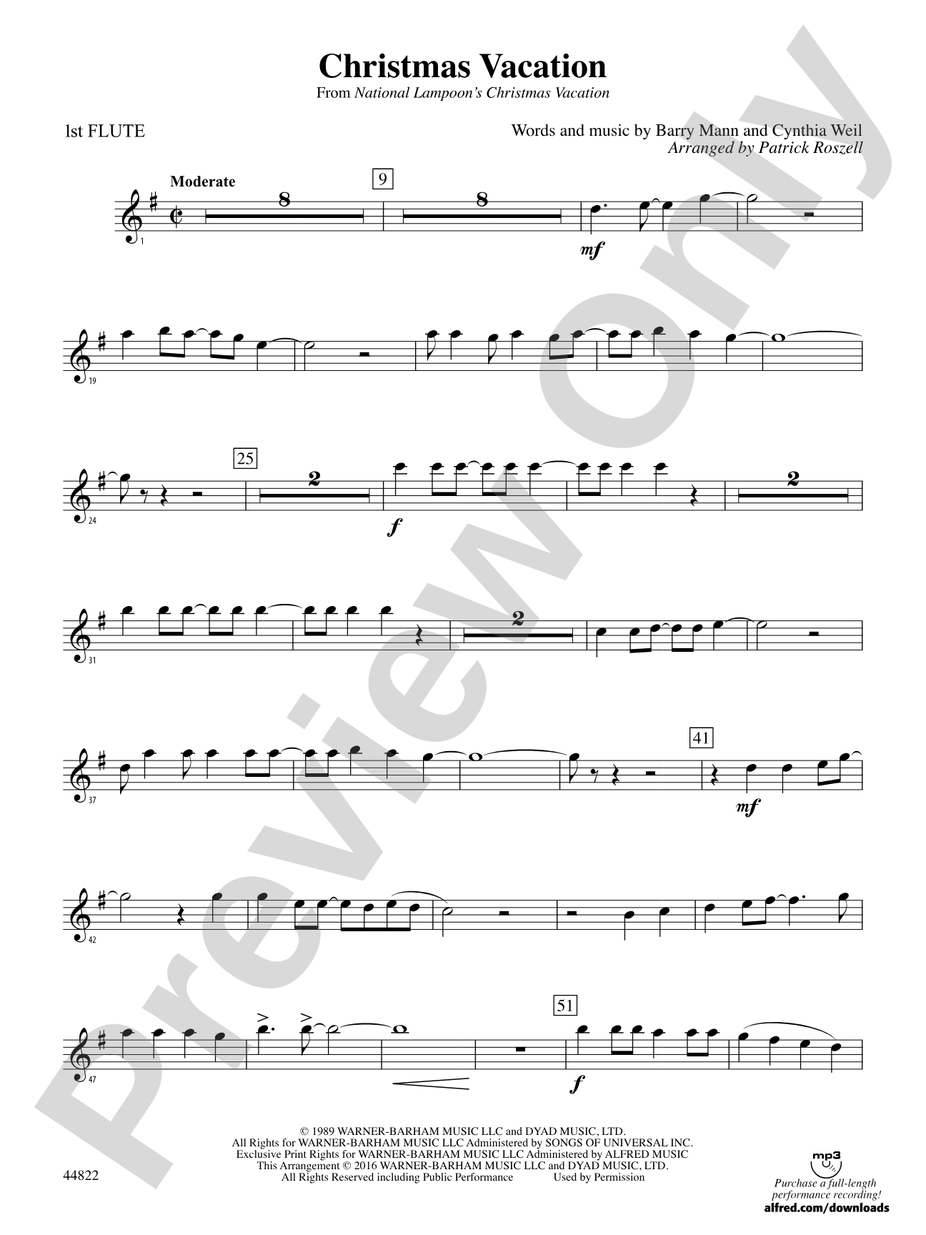 Christmas Vacation: Flute