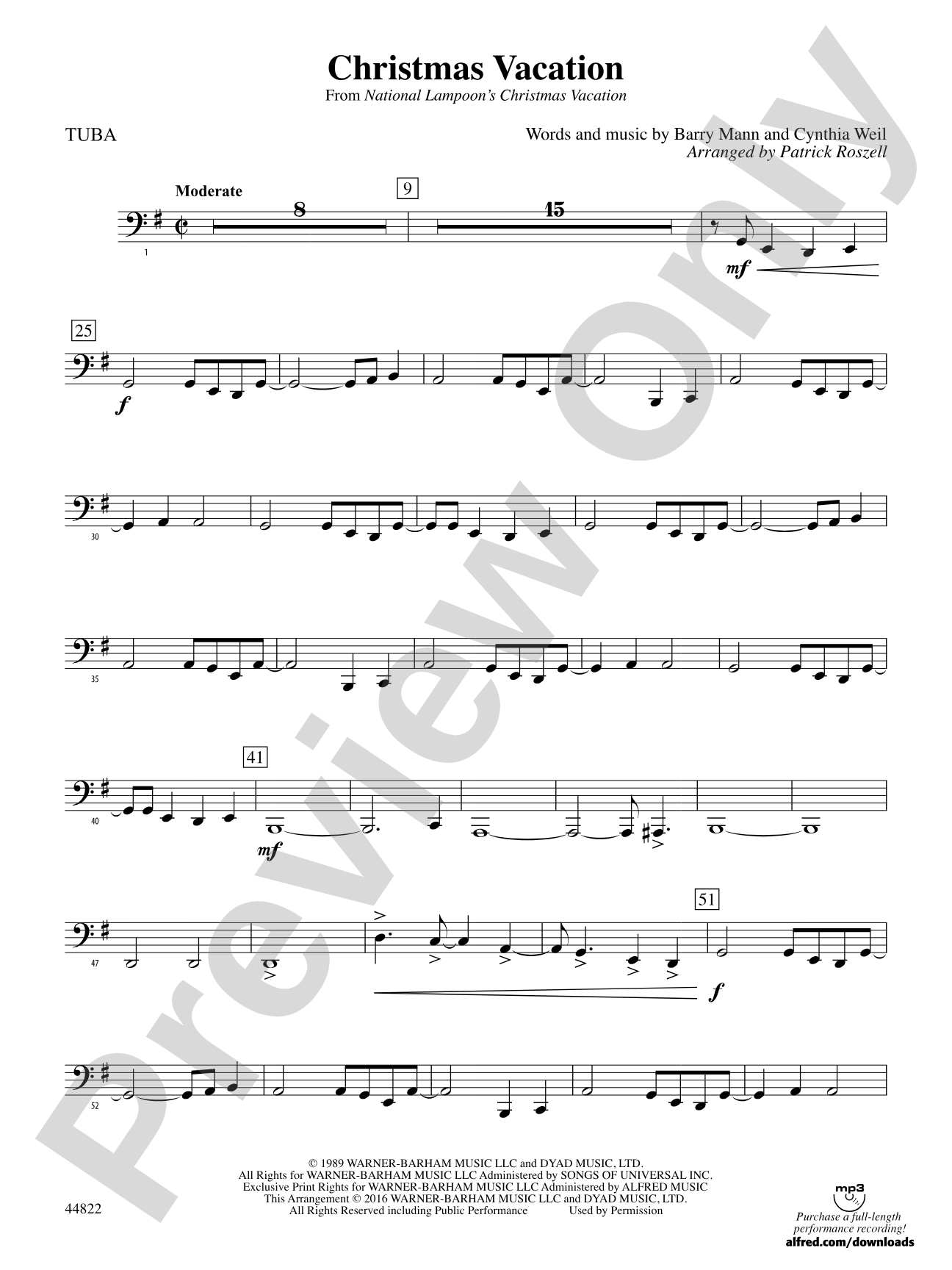 Christmas Vacation: Tuba