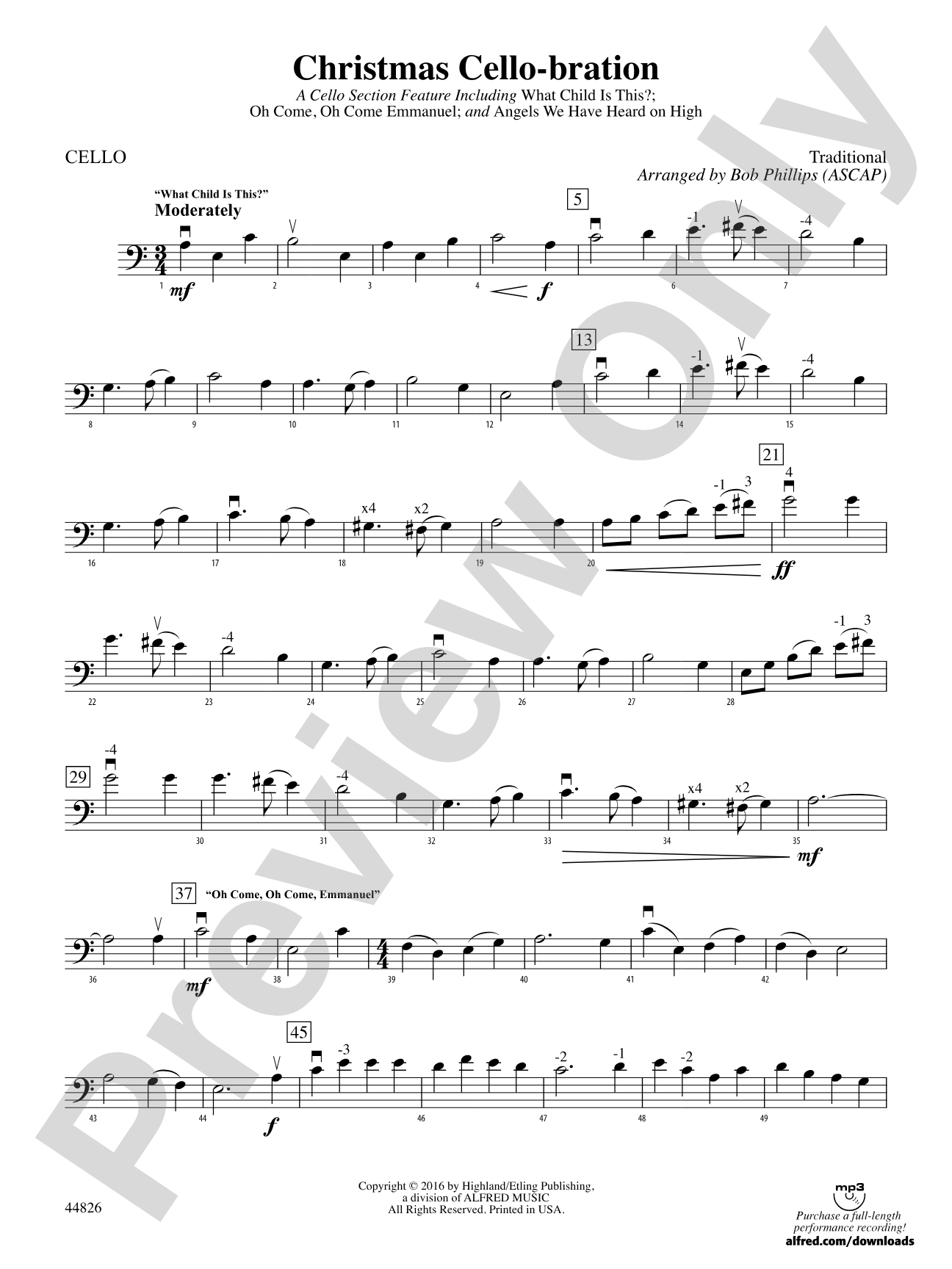 Christmas Cello-bration: Cello