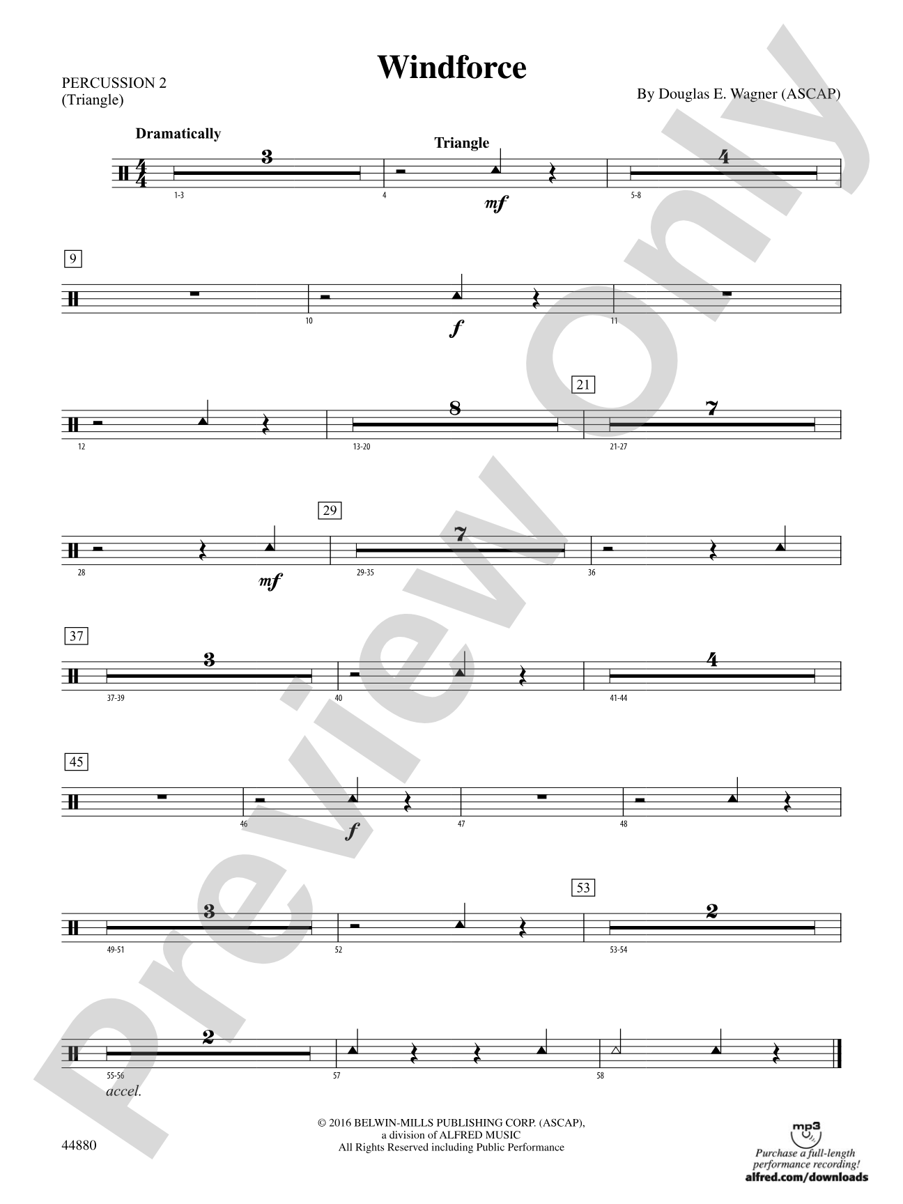 Windforce: 2nd Percussion