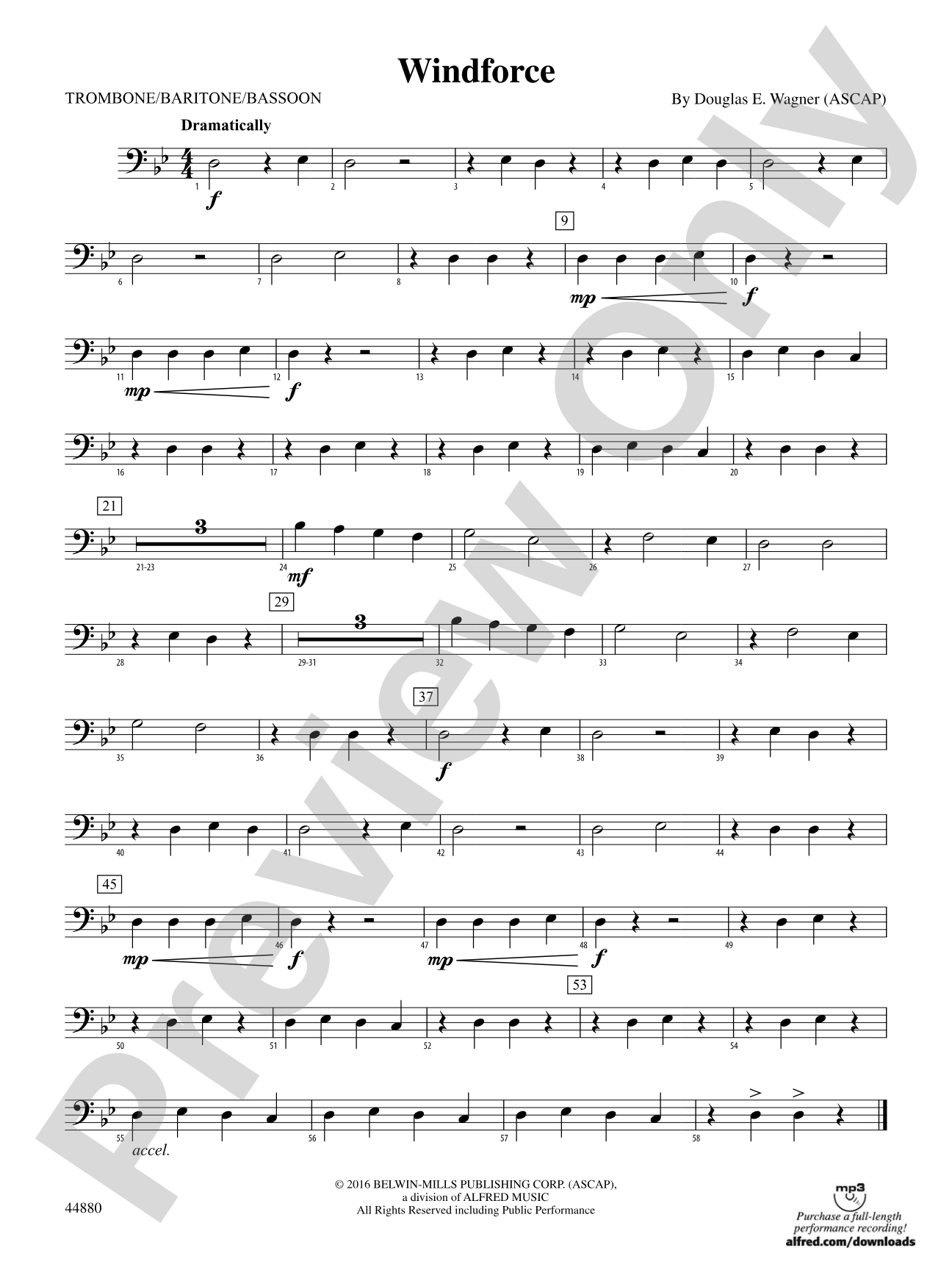 Windforce: 1st Trombone
