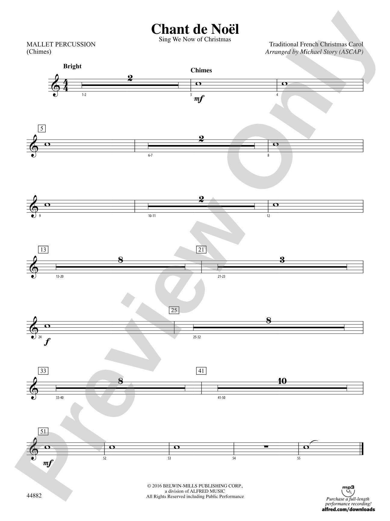 Chant de Noël: Mallets