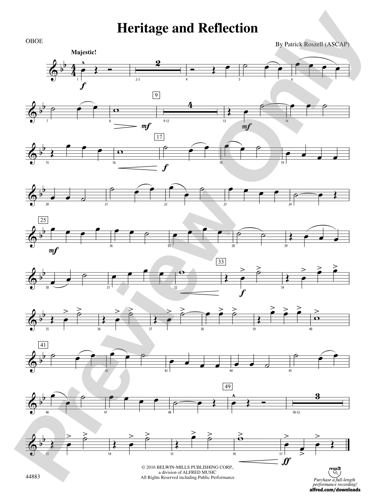 Heritage and Reflection: Oboe