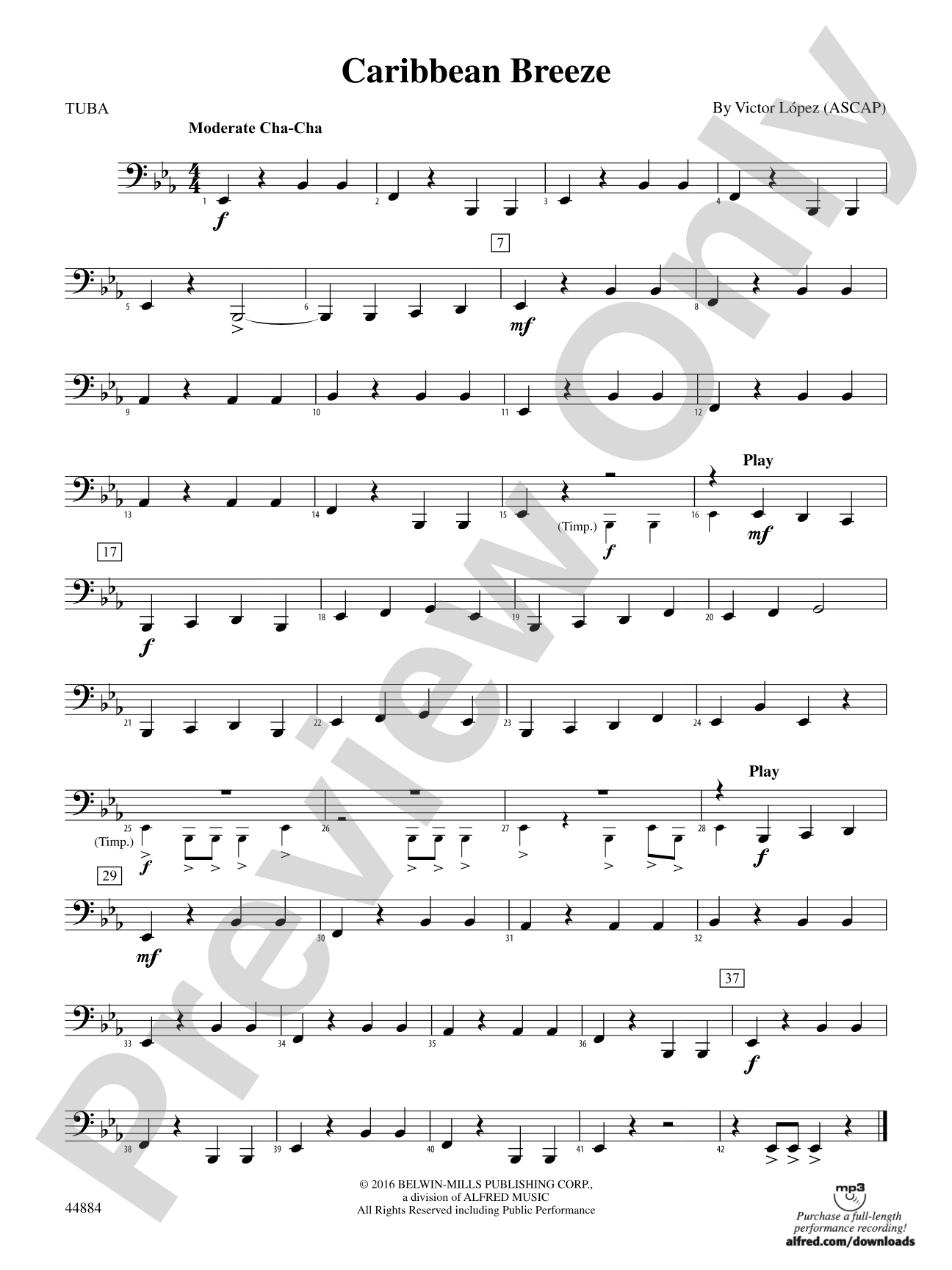 Caribbean Breeze: Tuba