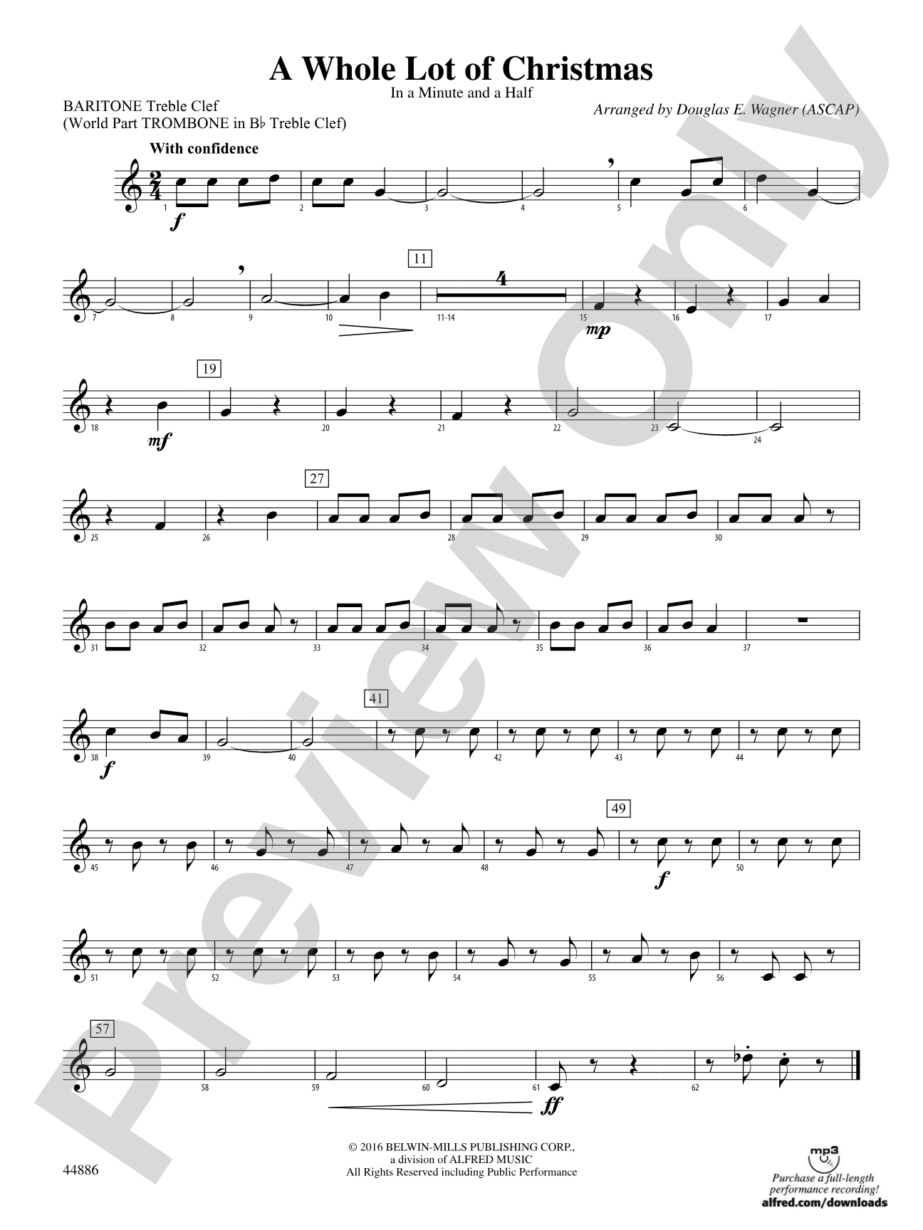 A Whole Lot of Christmas: Baritone T.C.