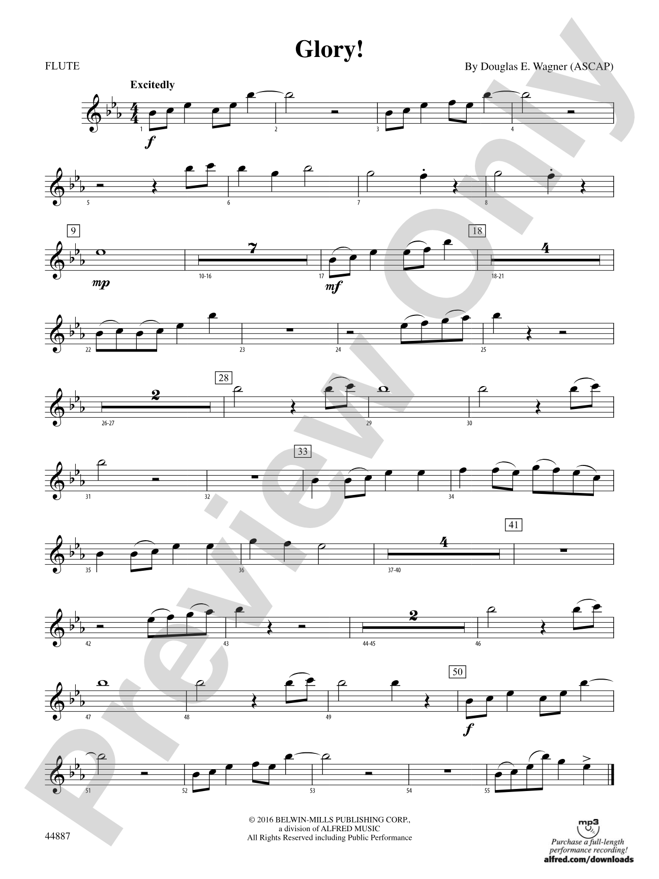 Glory!: Flute