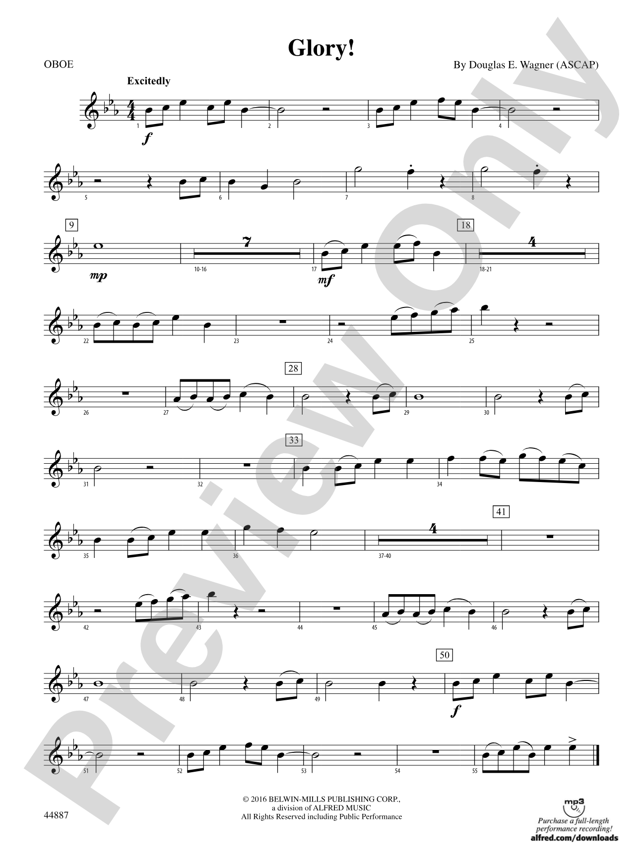 Glory!: Oboe