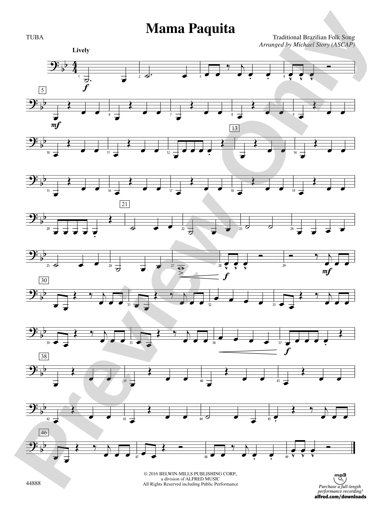Mama Paquita: Tuba