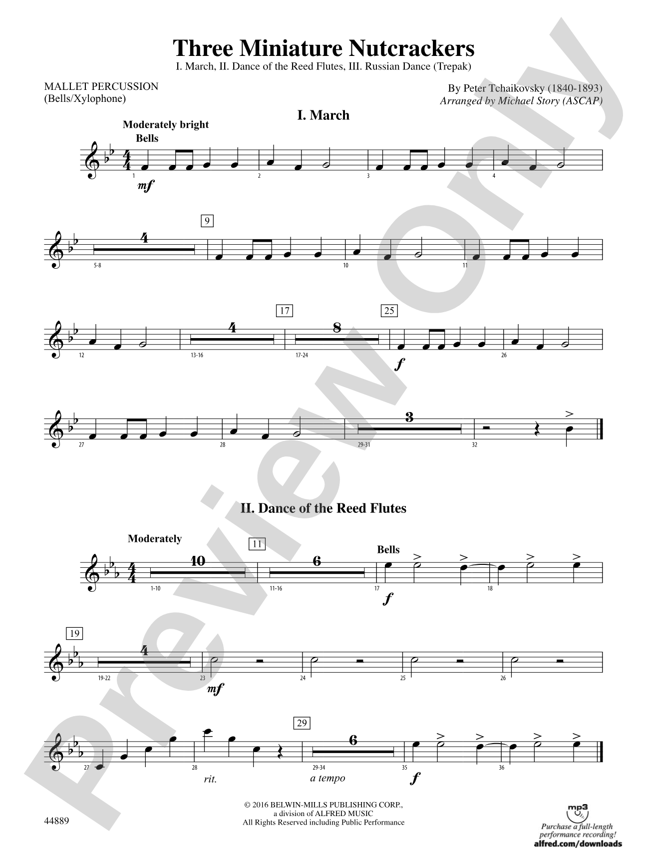 Three Miniature Nutcrackers: Mallets