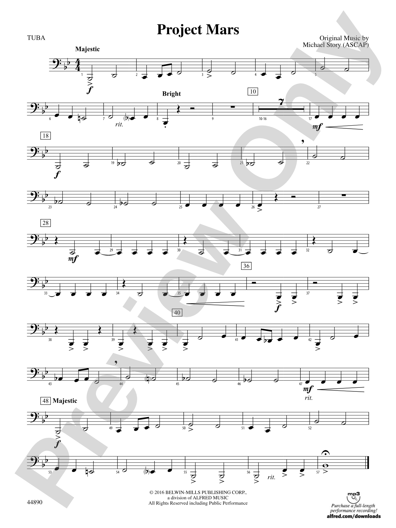 Project Mars: Tuba