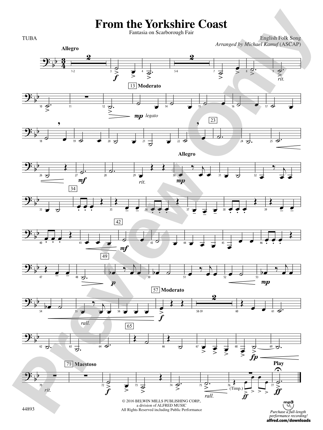 From the Yorkshire Coast: Tuba