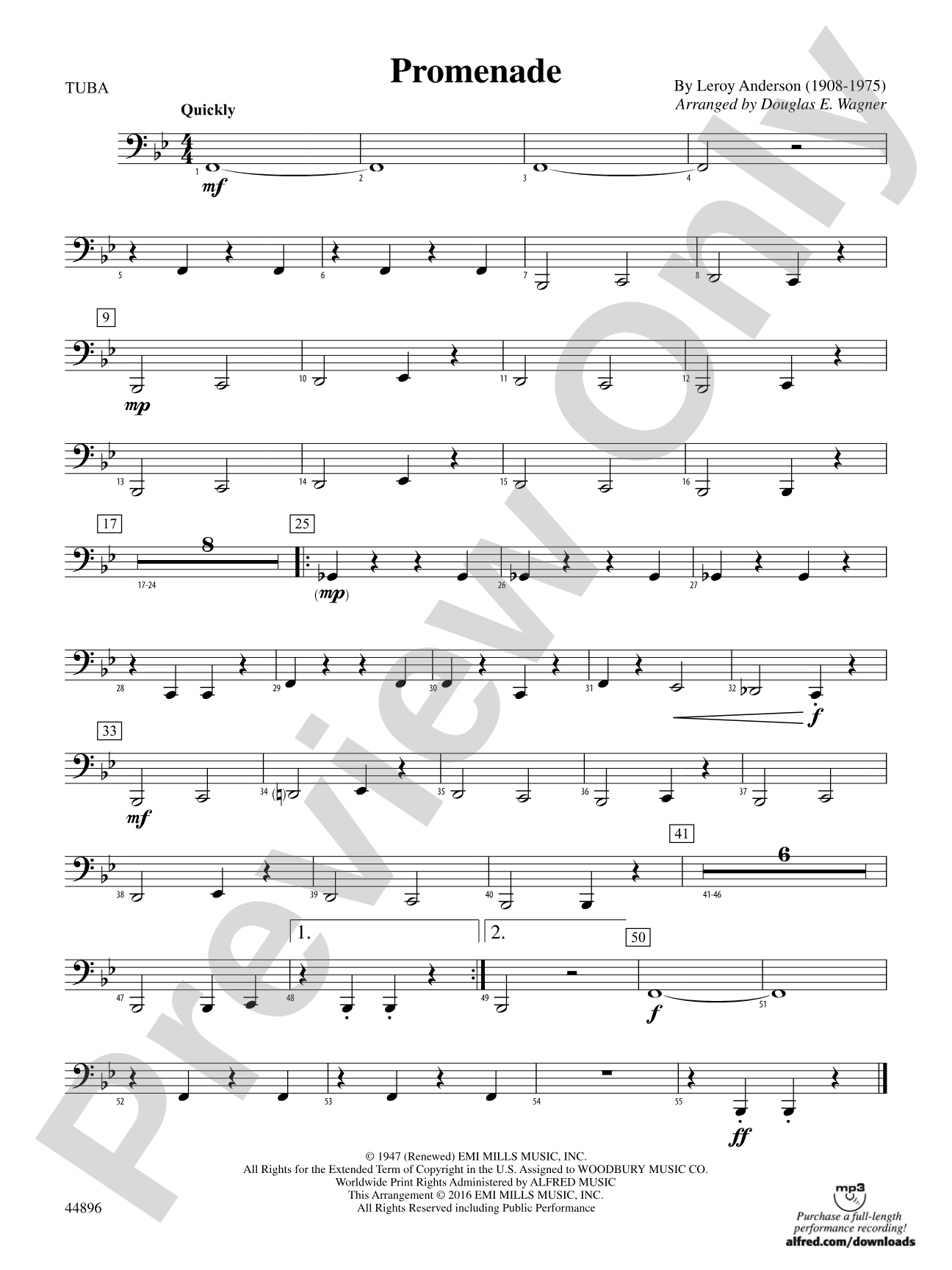 Promenade: Tuba