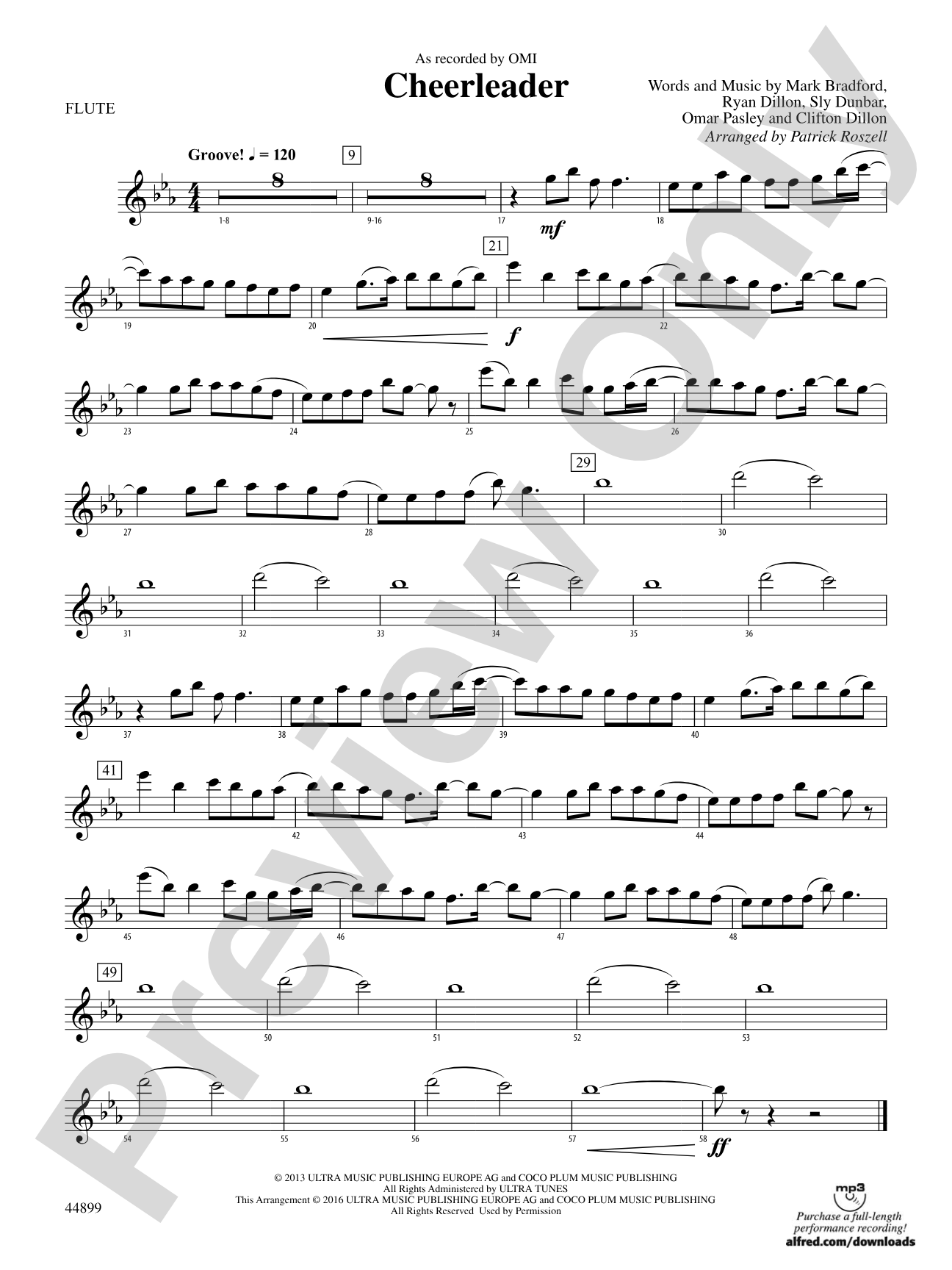 Cheerleader: Flute