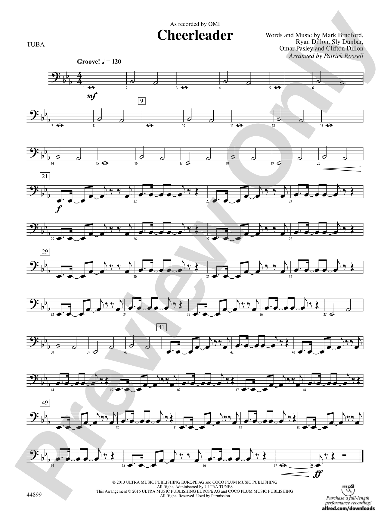 Cheerleader: Tuba