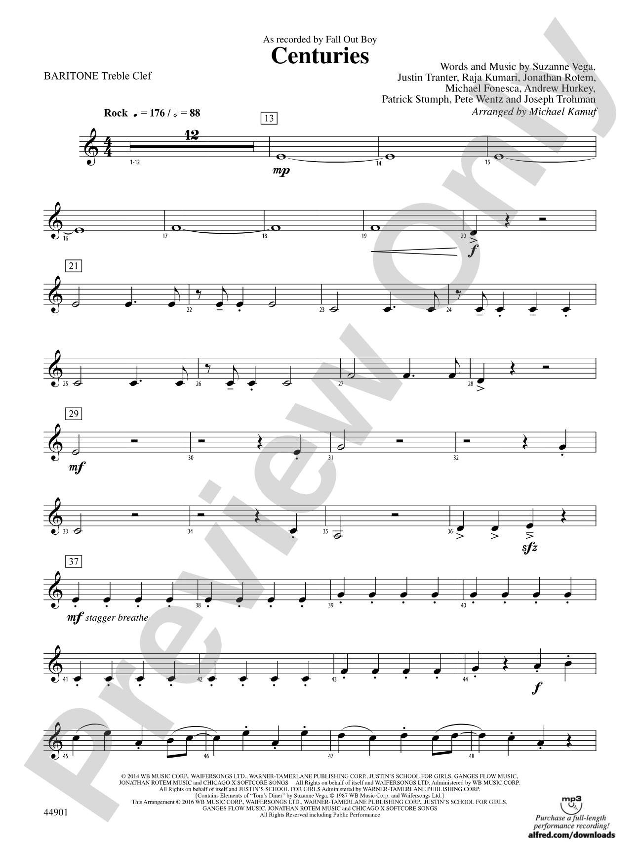 Centuries: Baritone T.C.