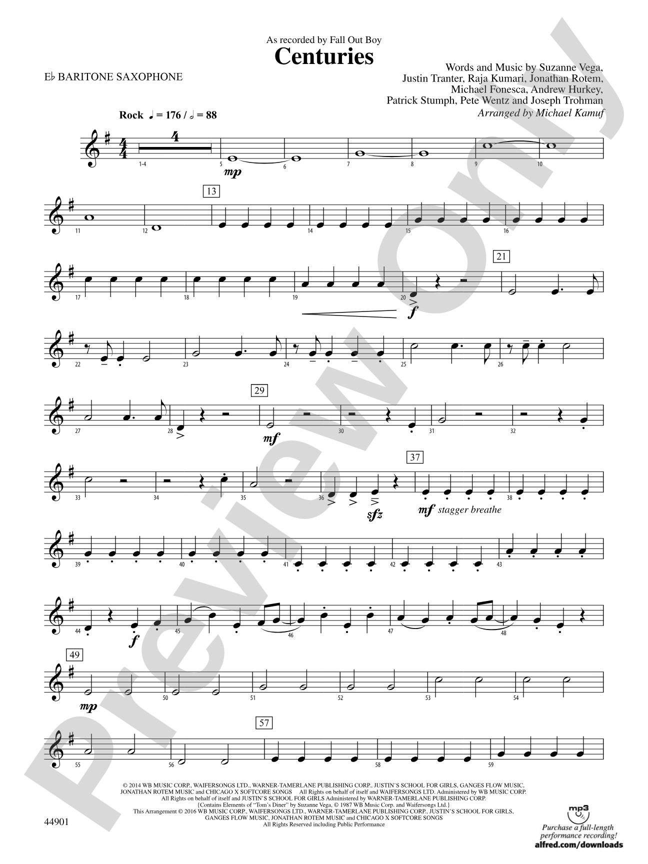 Centuries: E-flat Baritone Saxophone
