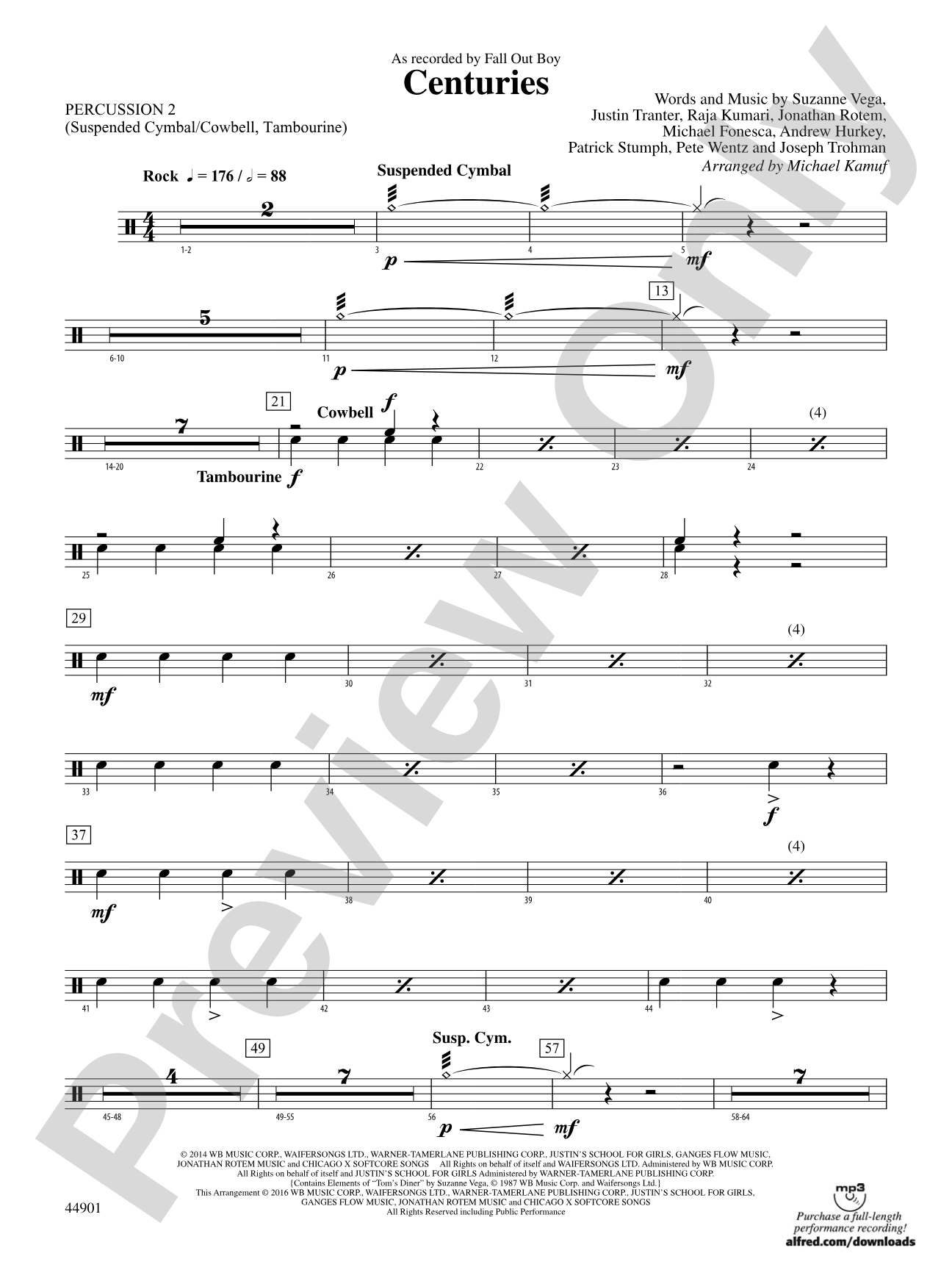 Centuries: 2nd Percussion
