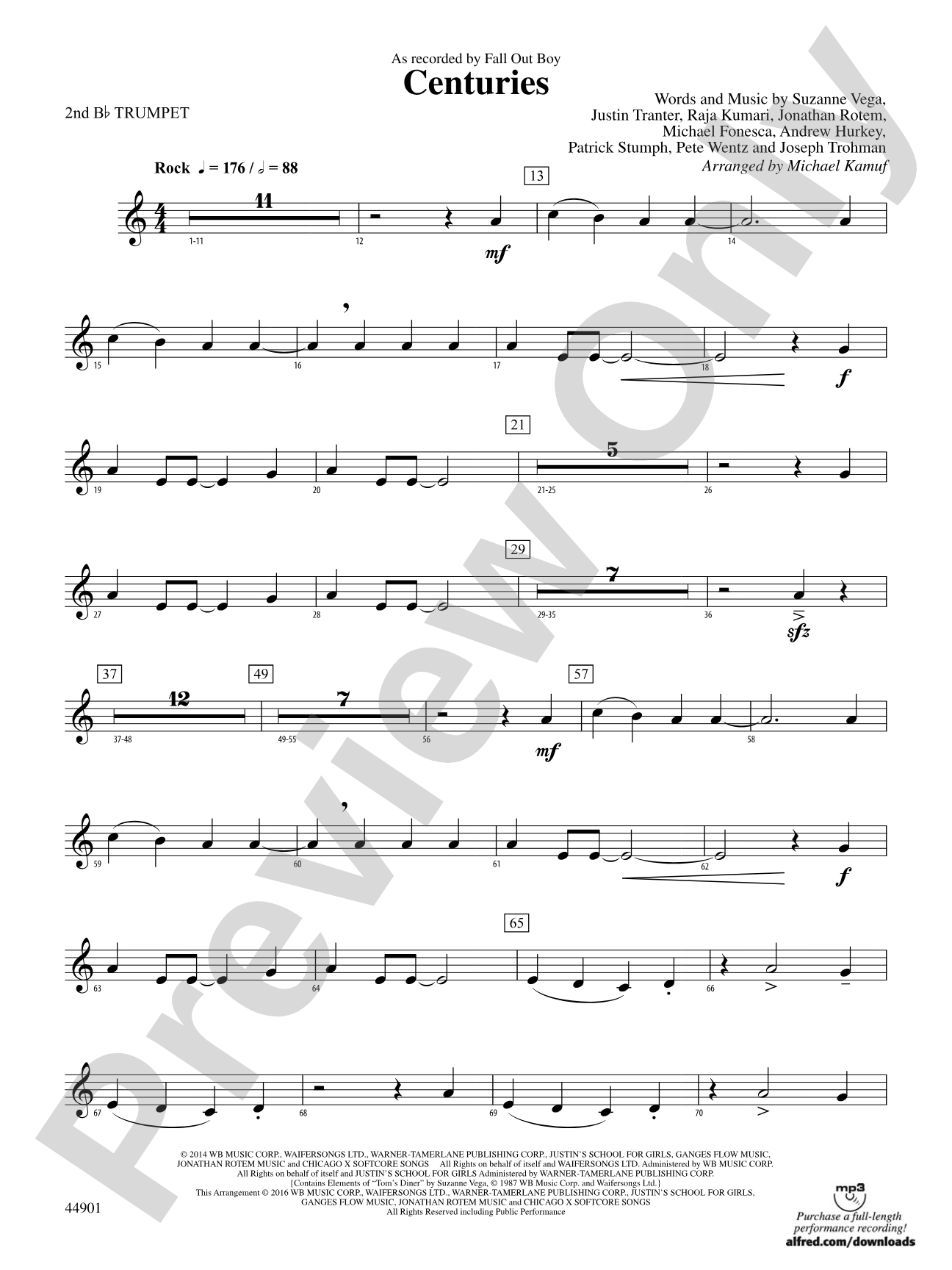 Centuries: 2nd B-flat Trumpet