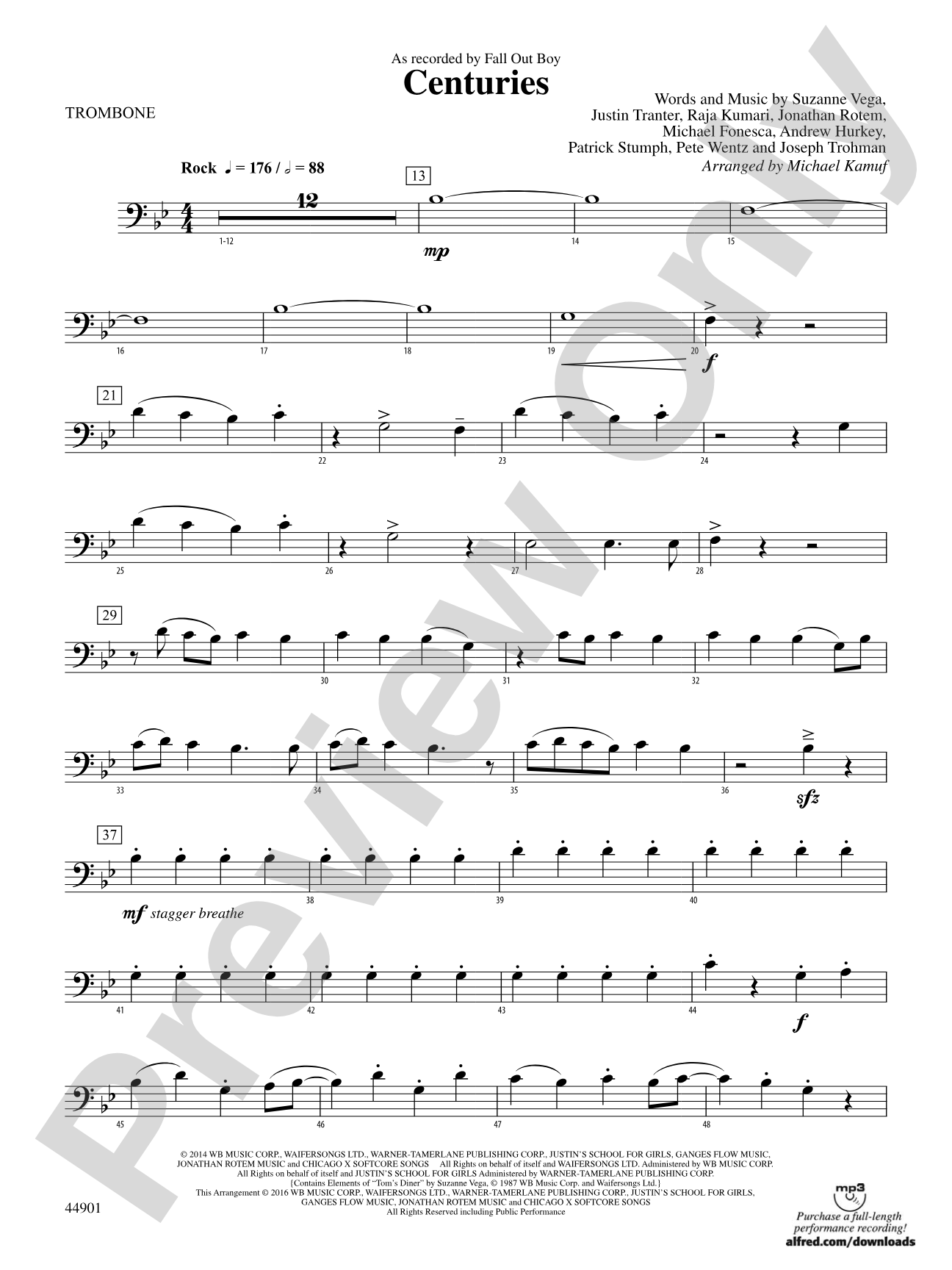 Centuries: 1st Trombone