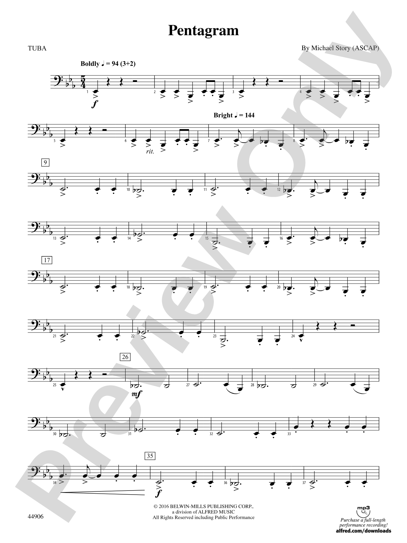 Pentagram: Tuba