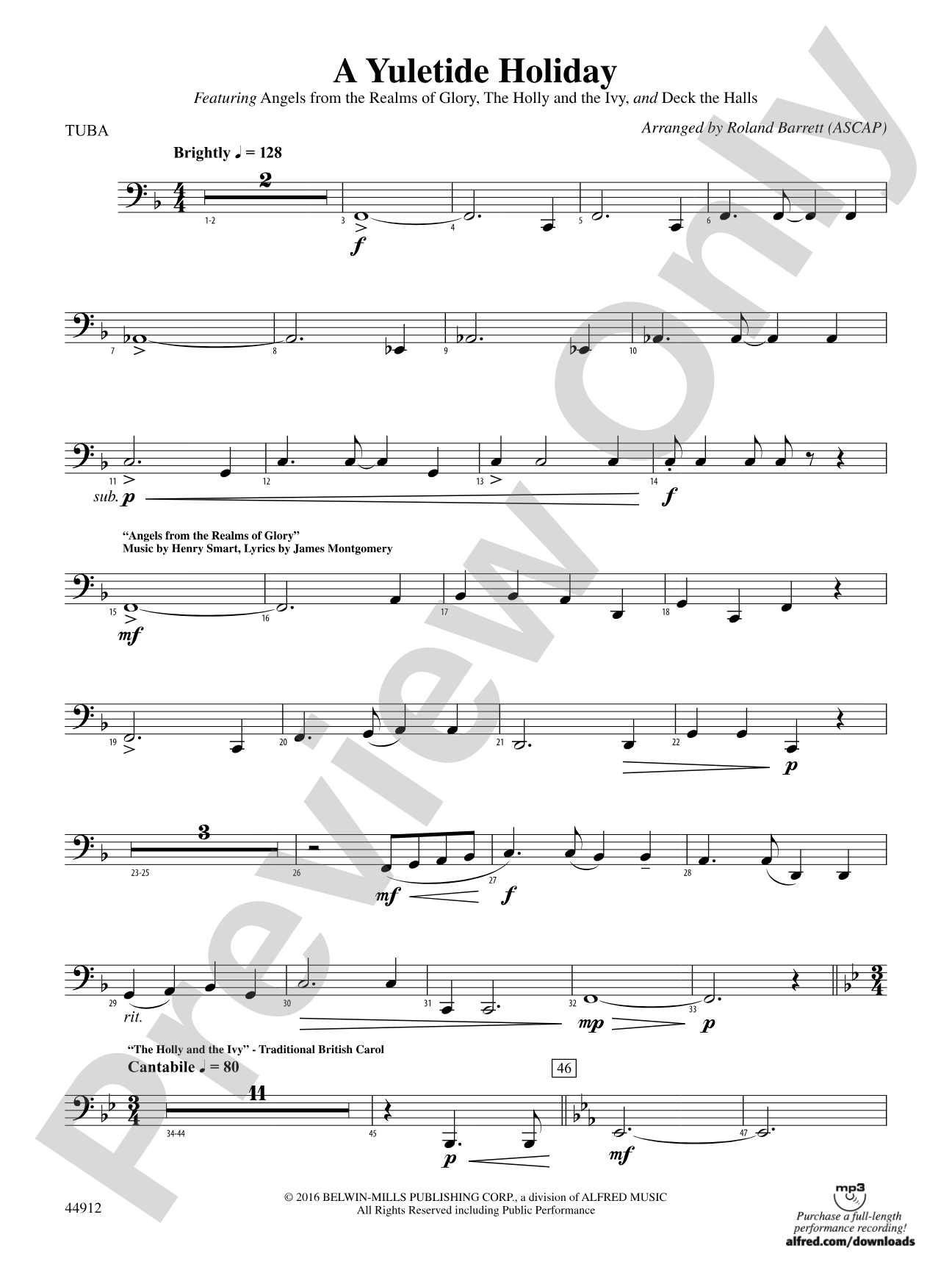 A Yuletide Holiday: Tuba