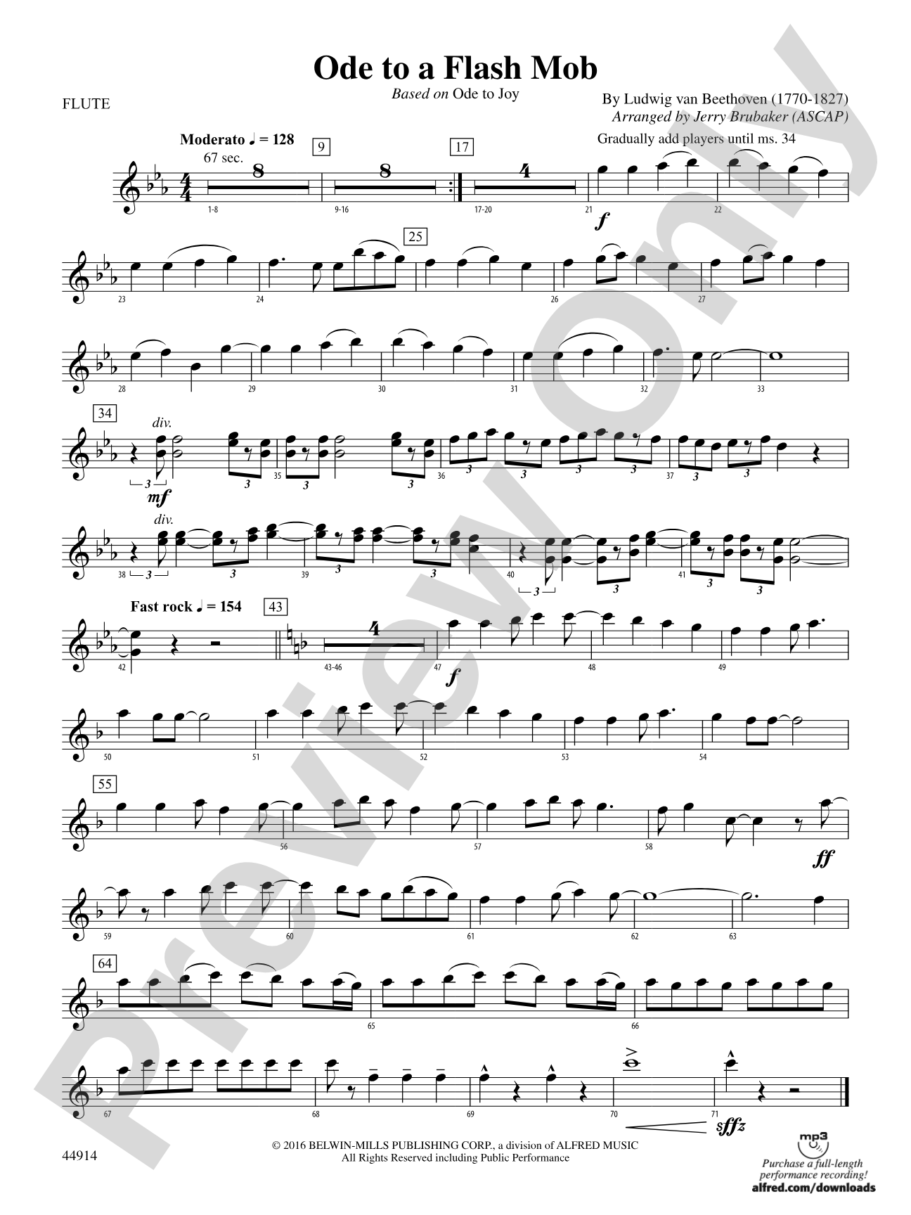 Ode to a Flash Mob: Flute