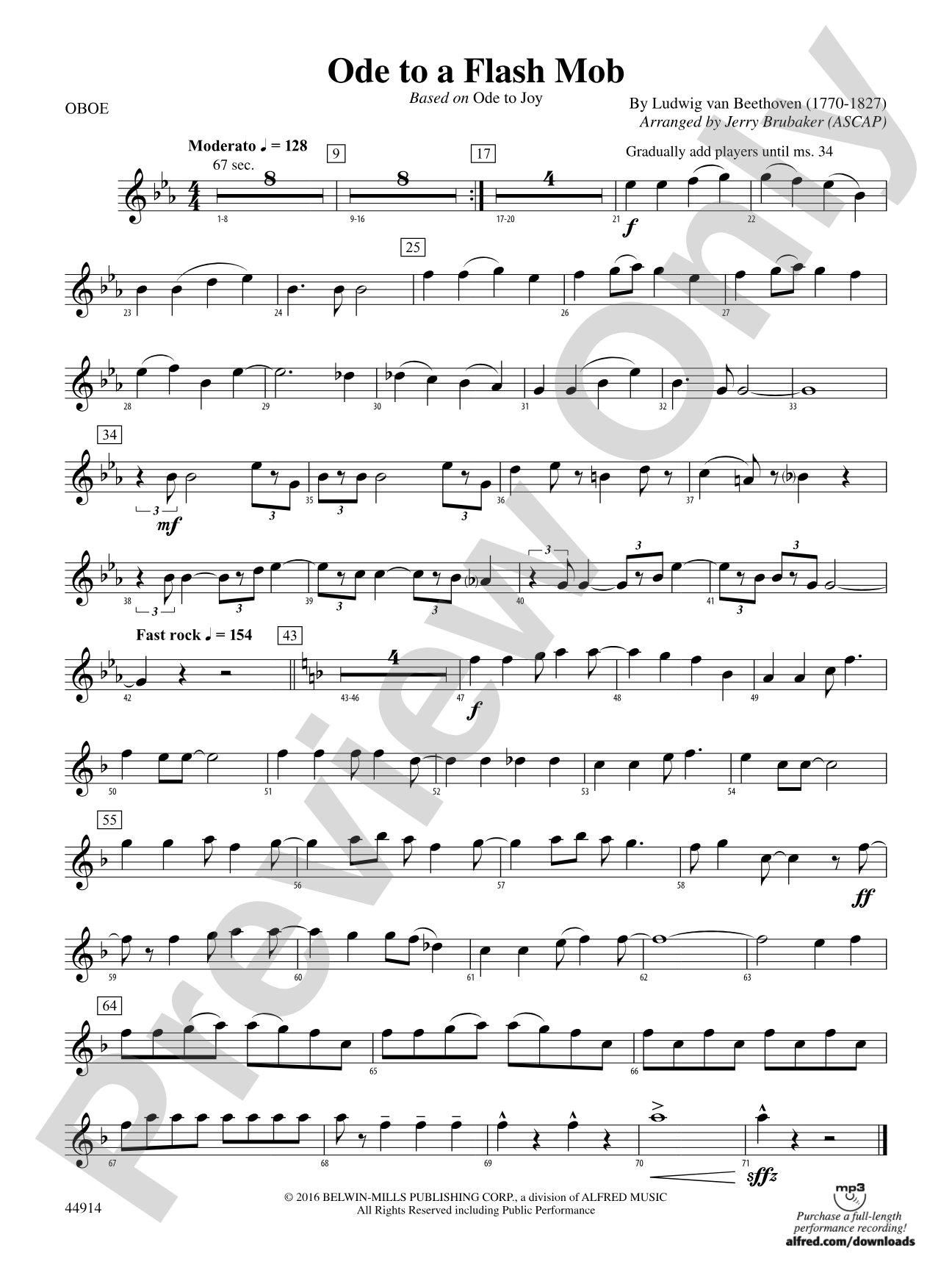 Ode to a Flash Mob: Oboe