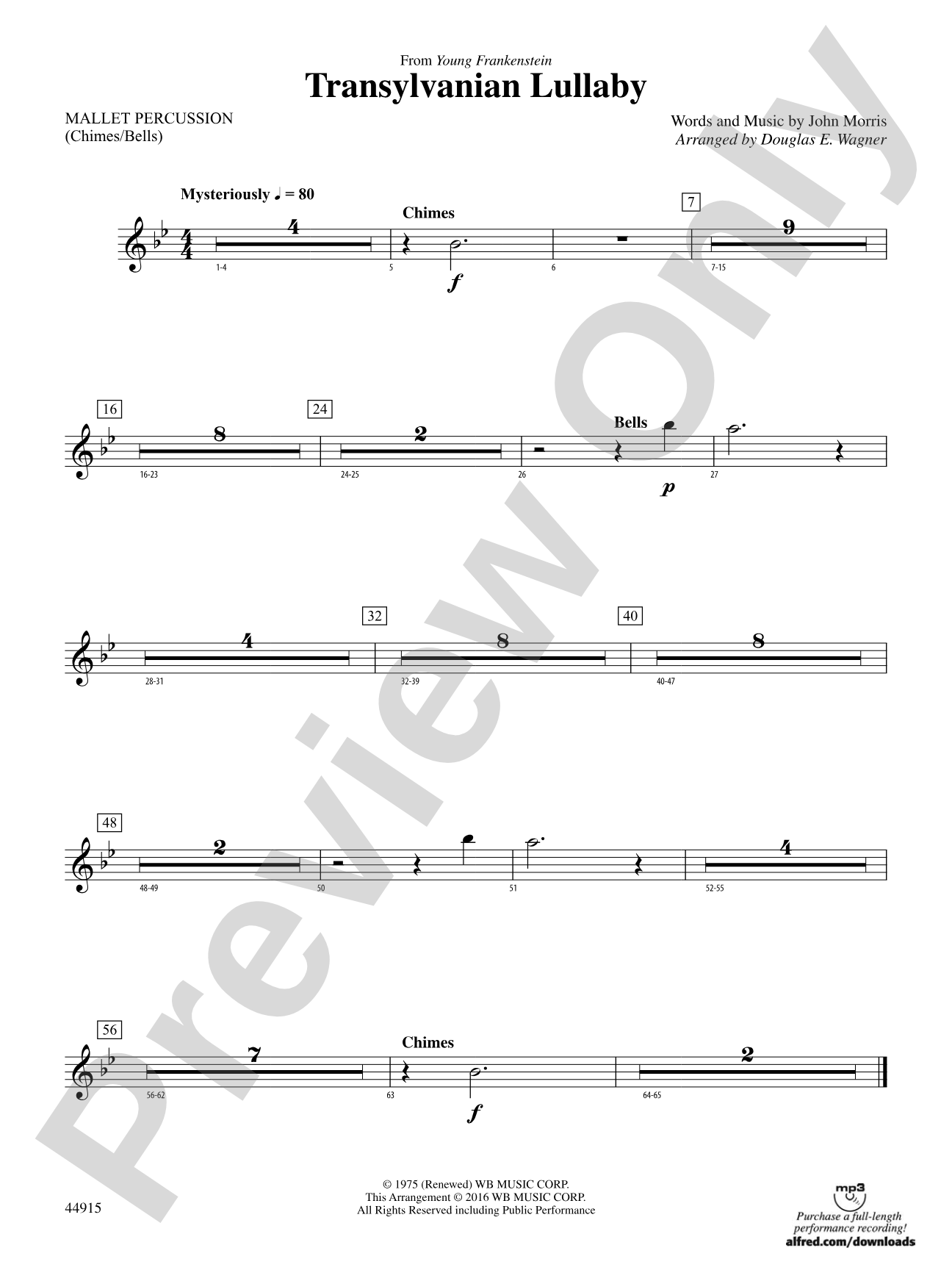 Transylvanian Lullaby: Mallets