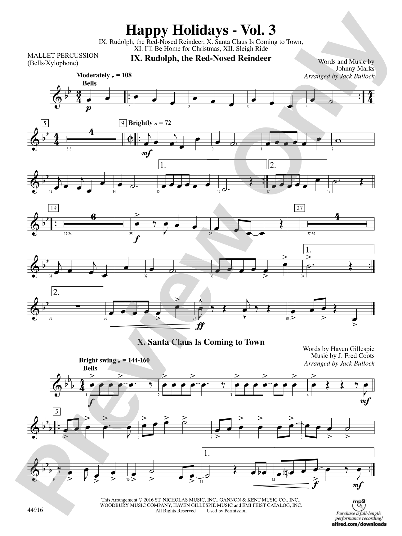 Happy Holidays---Vol. 3: Mallets
