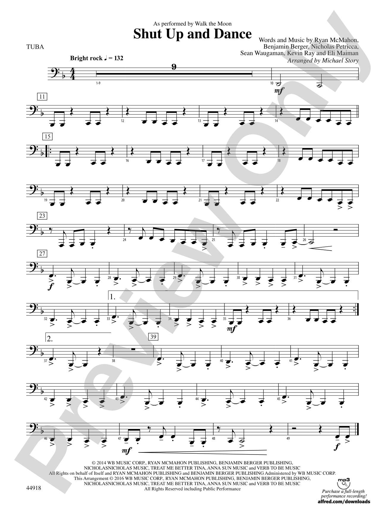 Shut Up and Dance: Tuba
