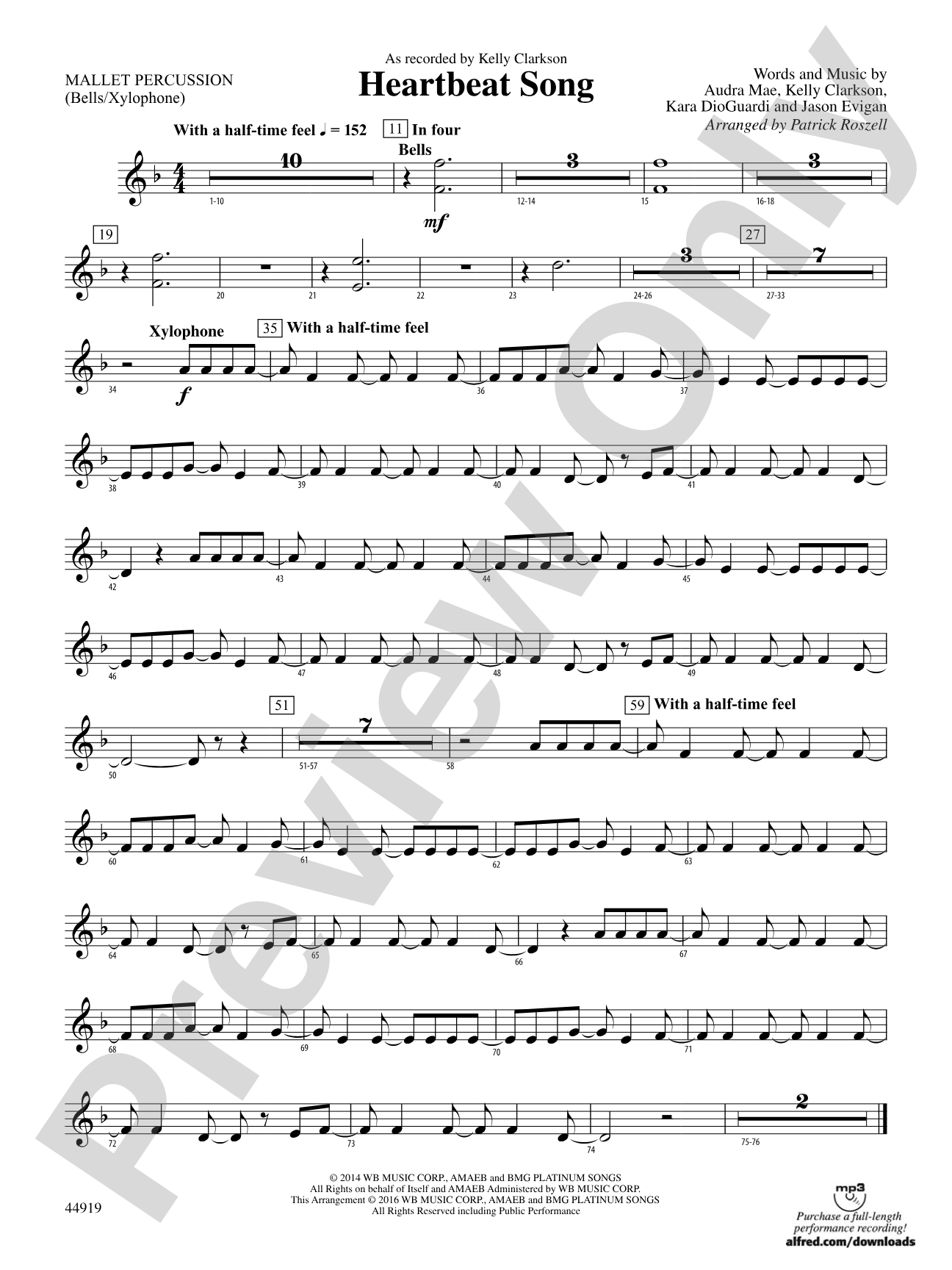 Heartbeat Song: Mallets