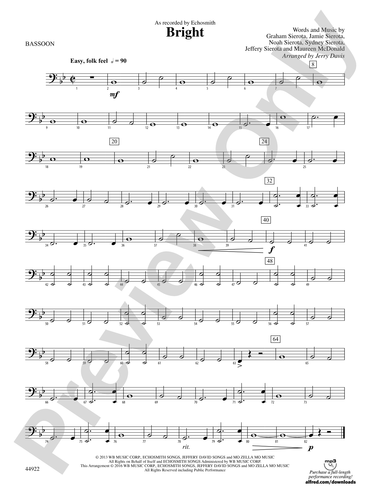 Bright: Bassoon