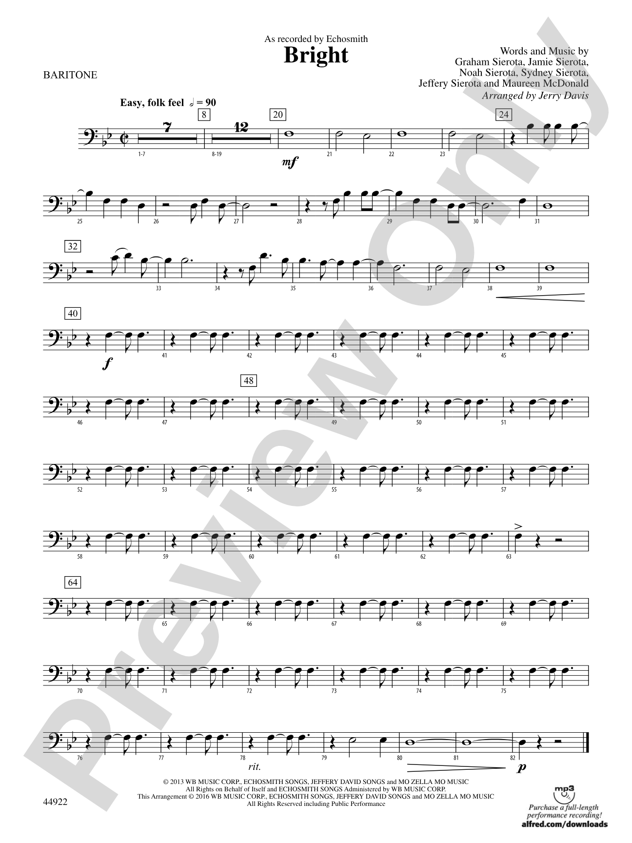 Bright: Baritone B.C.