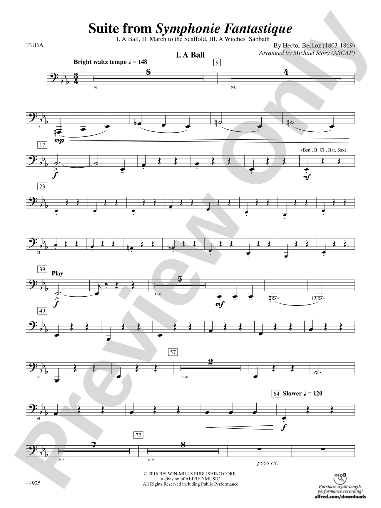 Suite from Symphonie Fantastique: Tuba