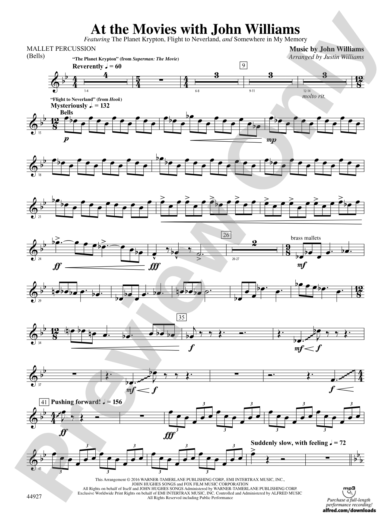 At the Movies with John Williams: Mallets