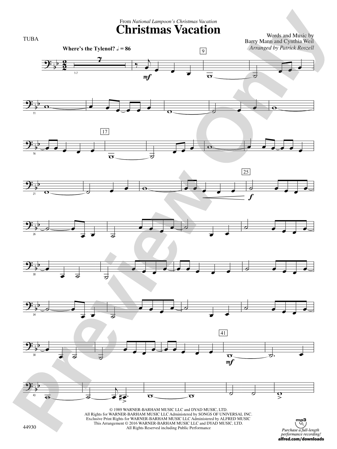 Christmas Vacation: Tuba