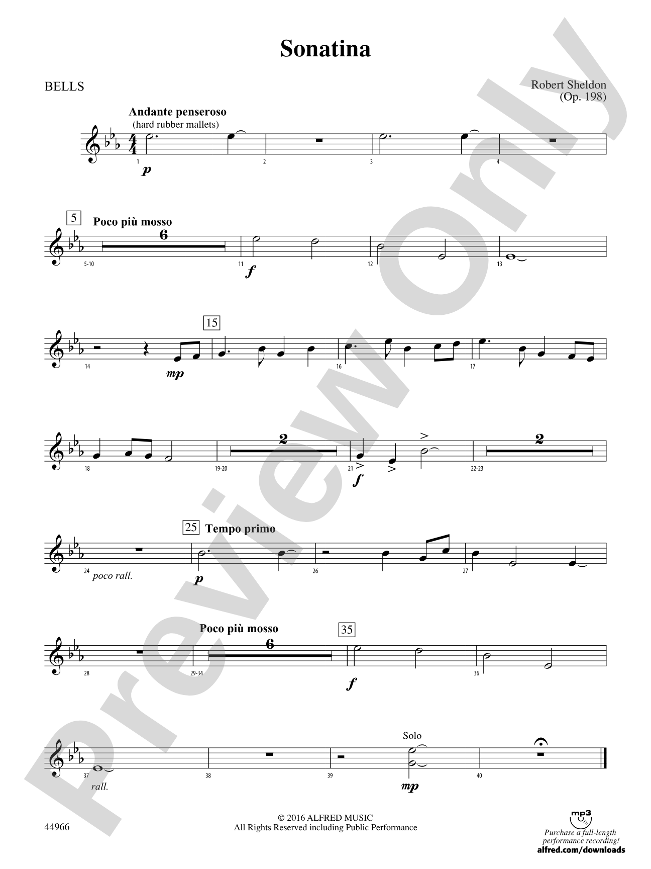 Sonatina: Bells
