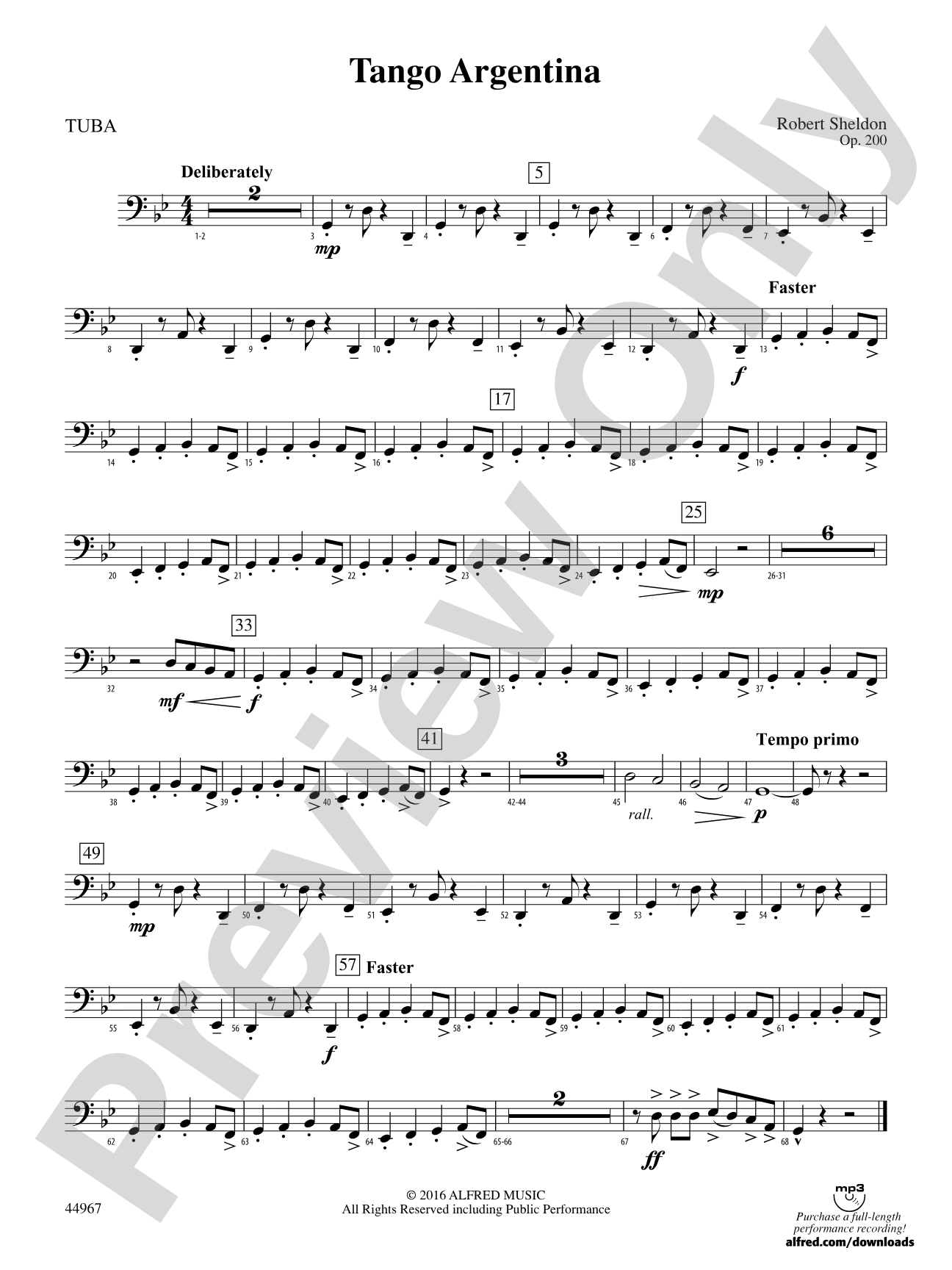 Tango Argentina: Tuba