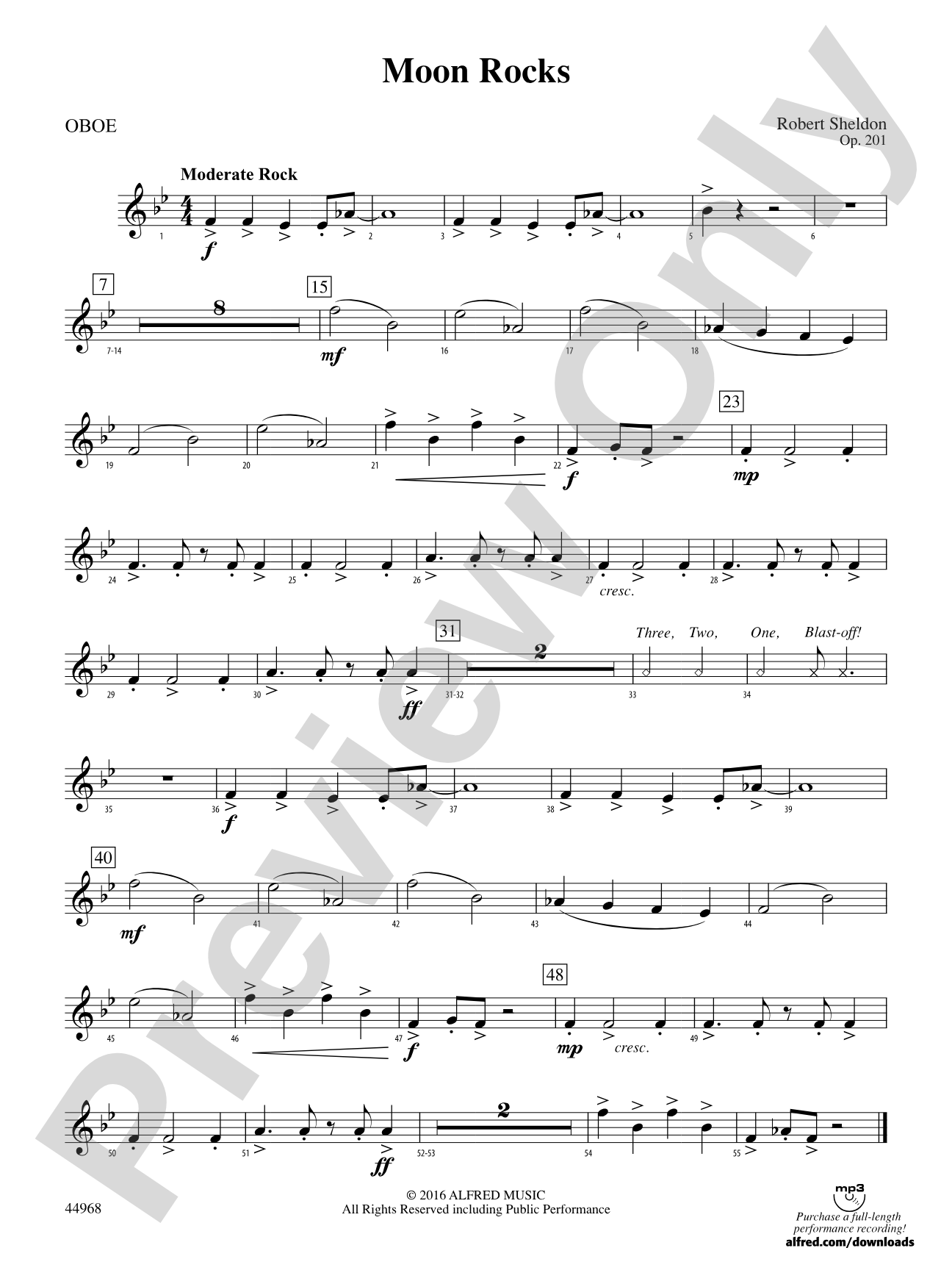 Moon Rocks: Oboe