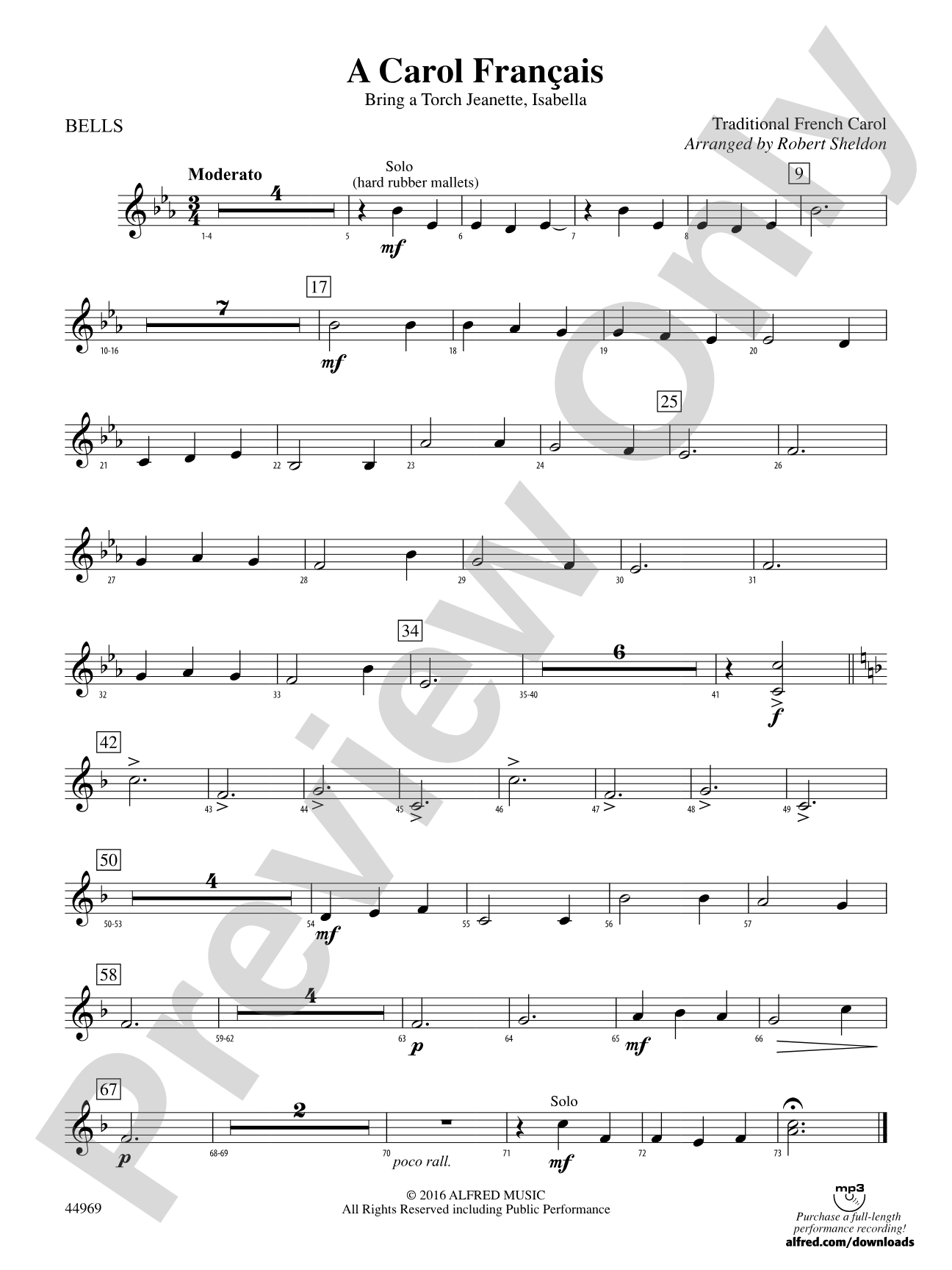 A Carol Français: Bells