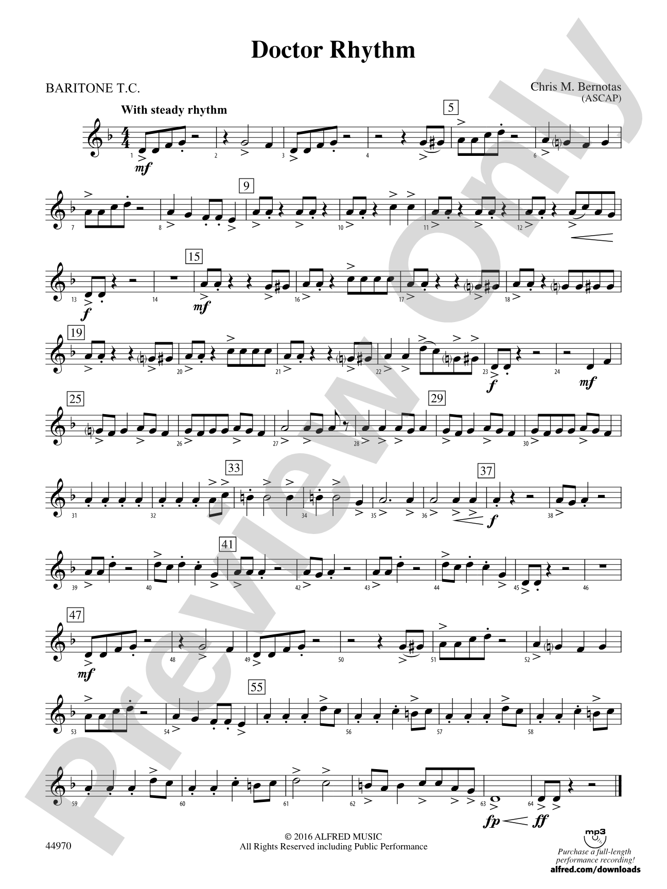 Doctor Rhythm: Baritone T.C.
