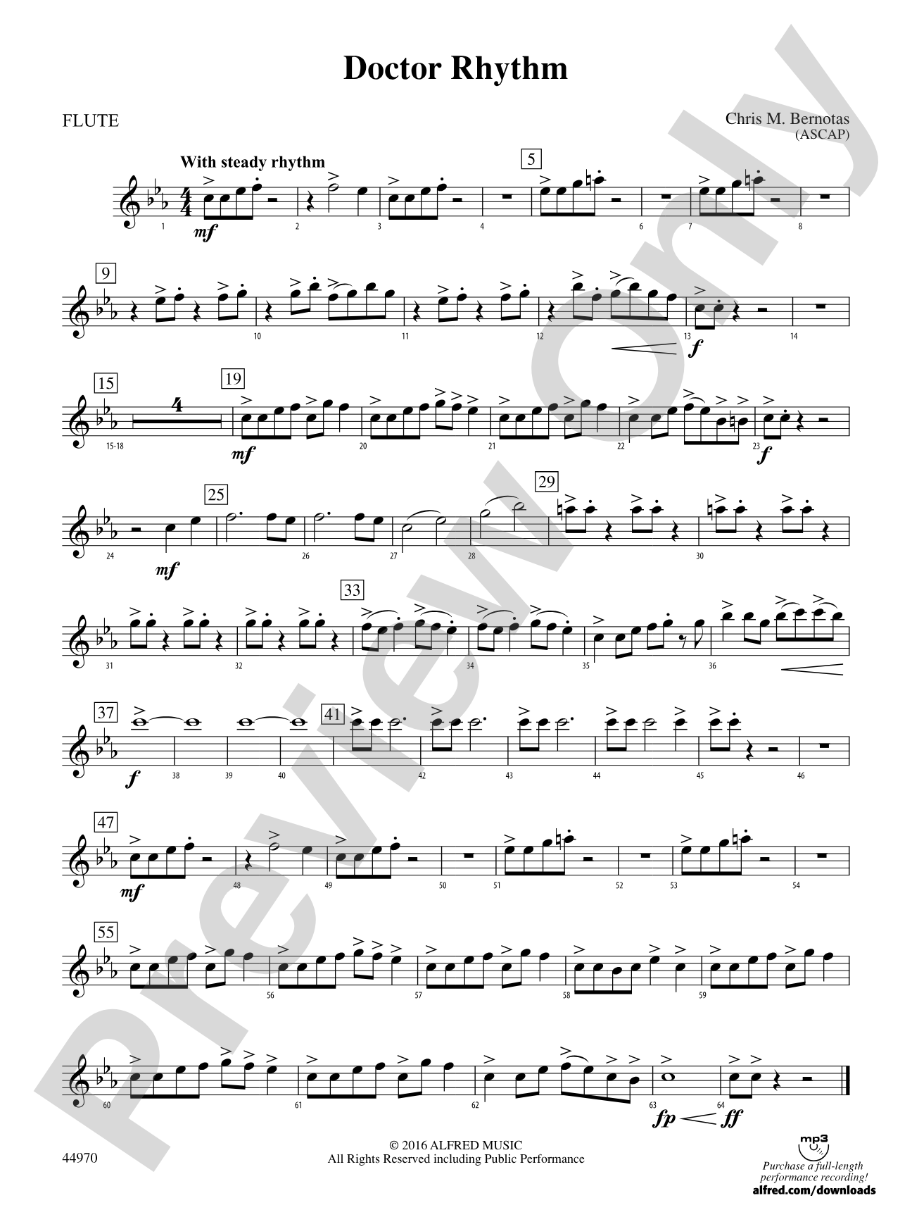 Doctor Rhythm: Flute