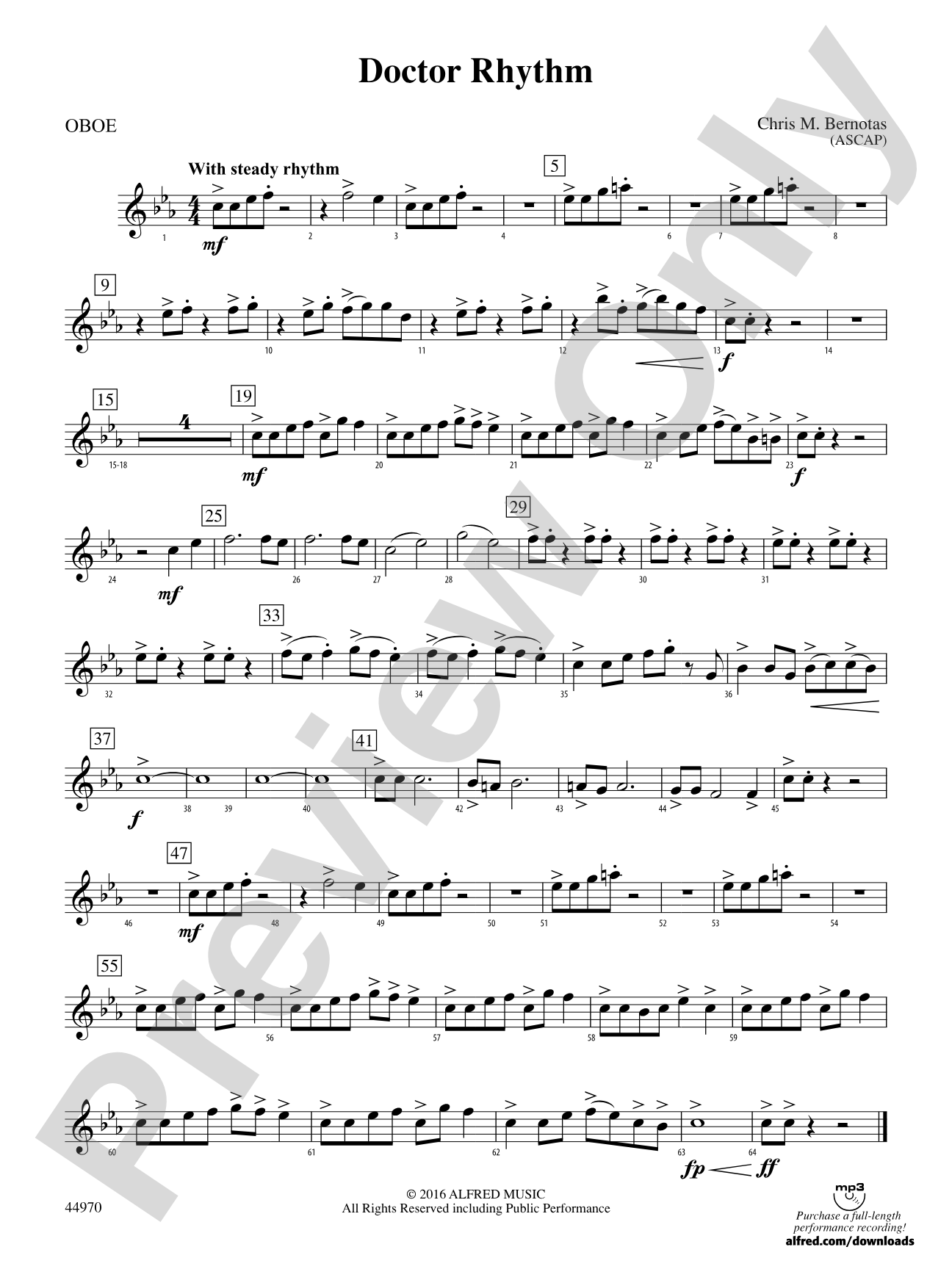 Doctor Rhythm: Oboe